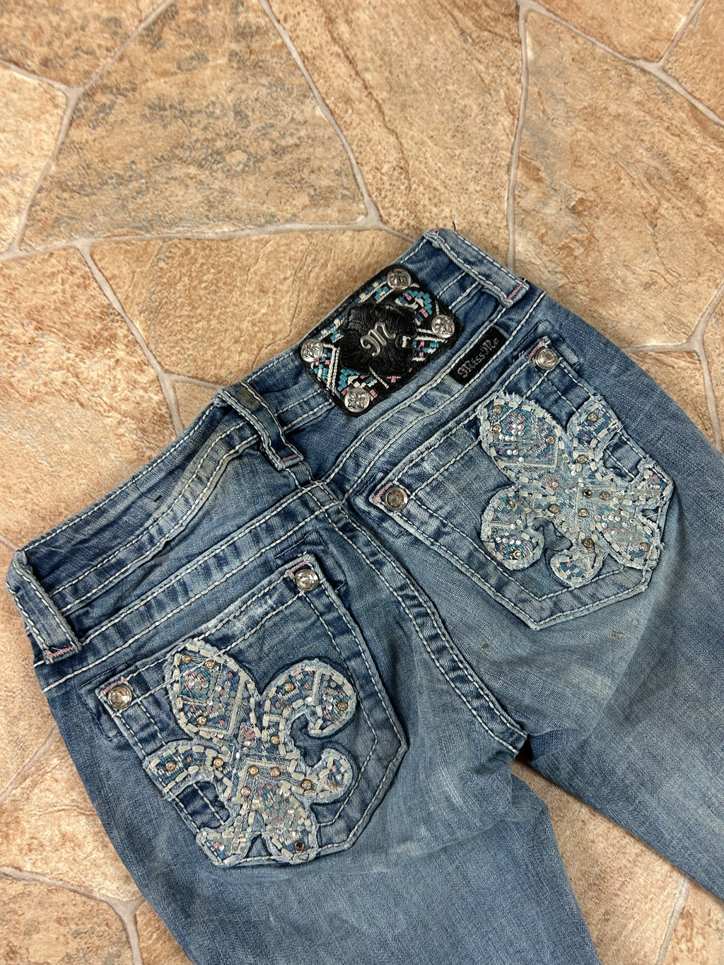 Miss Me Vintage Flared Jeans Bootcut lowwaist, XXS