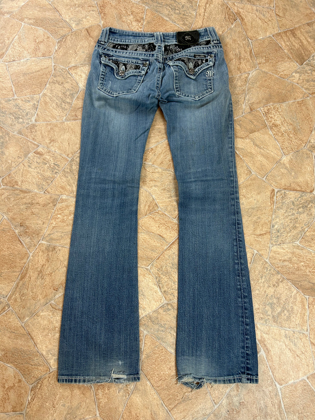 Miss Me Vintage Flared Jeans Bootcut lowwaist, S