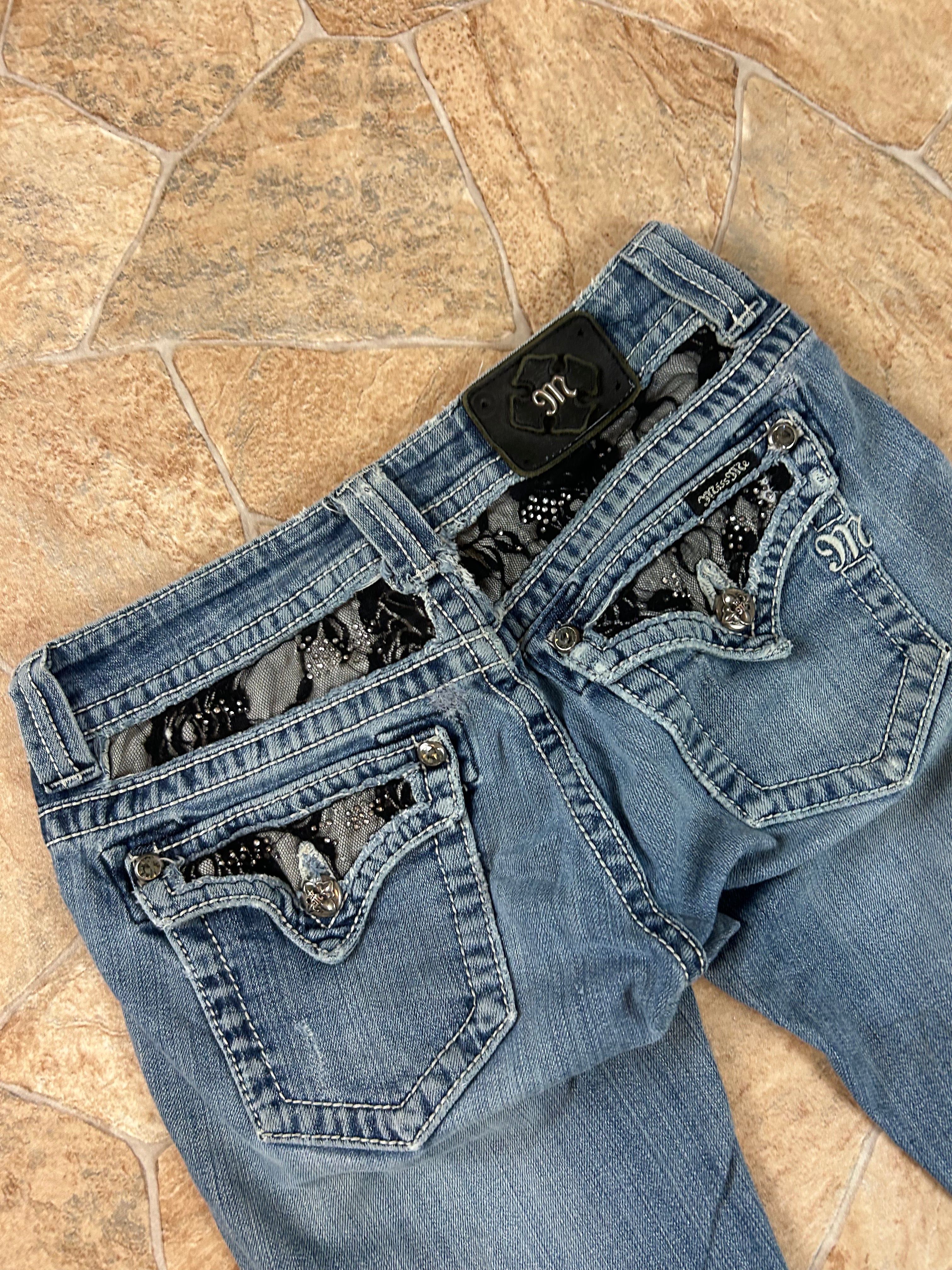 Miss Me Vintage Flared Jeans Bootcut lowwaist, S