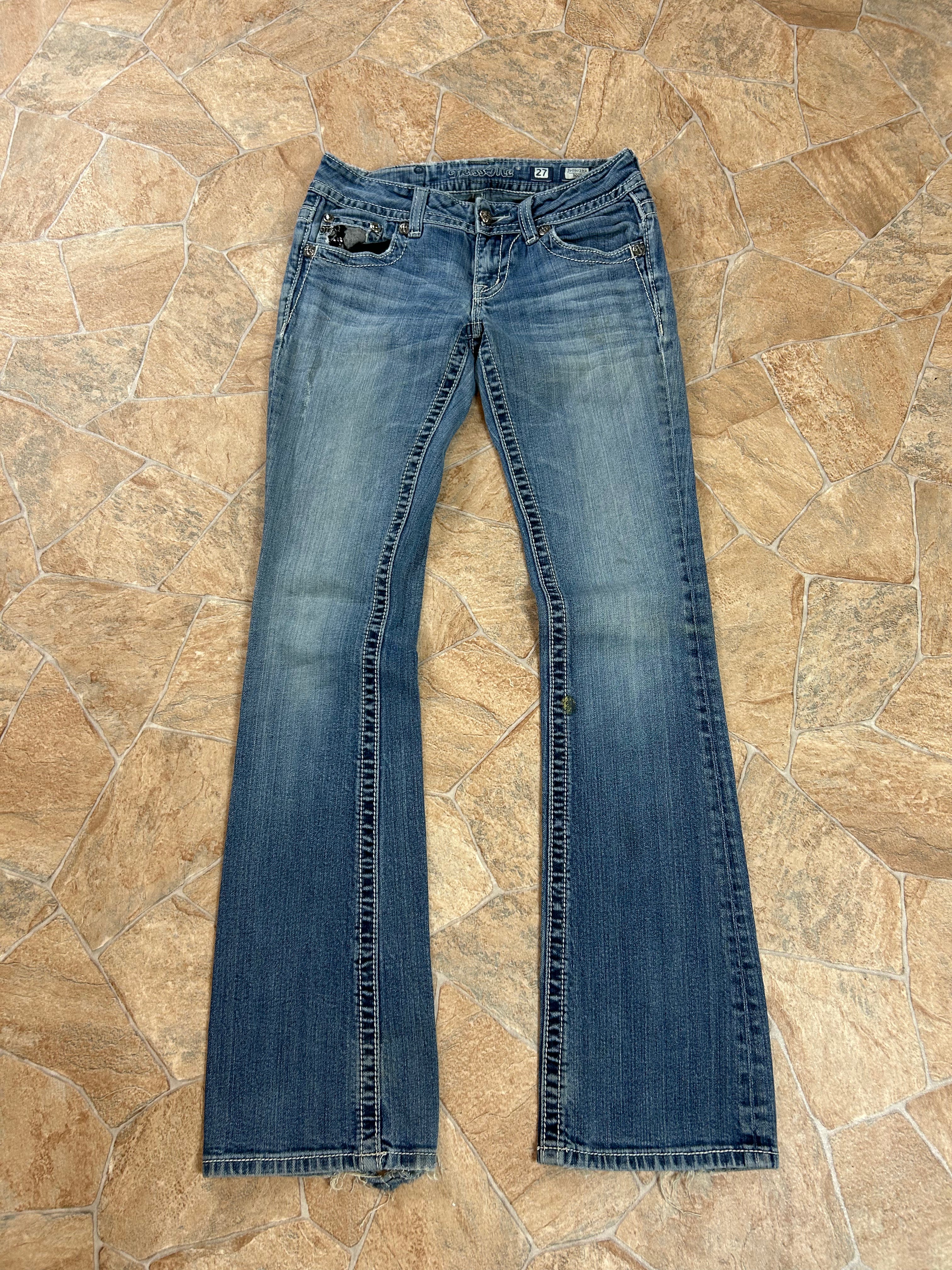 Miss Me Vintage Flared Jeans Bootcut lowwaist, S