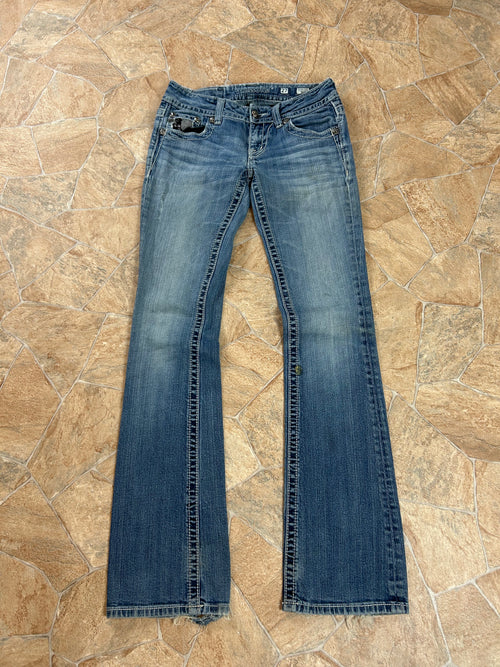 Miss Me Vintage Flared Jeans Bootcut lowwaist, S