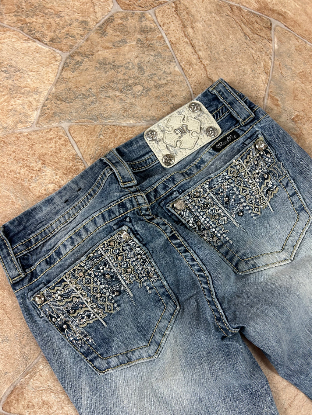 Miss Me Vintage Flared Jeans Bootcut lowwaist, XS