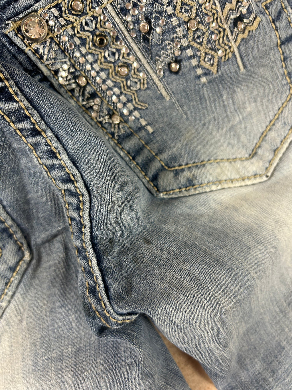Miss Me Vintage Flared Jeans Bootcut lowwaist, XS
