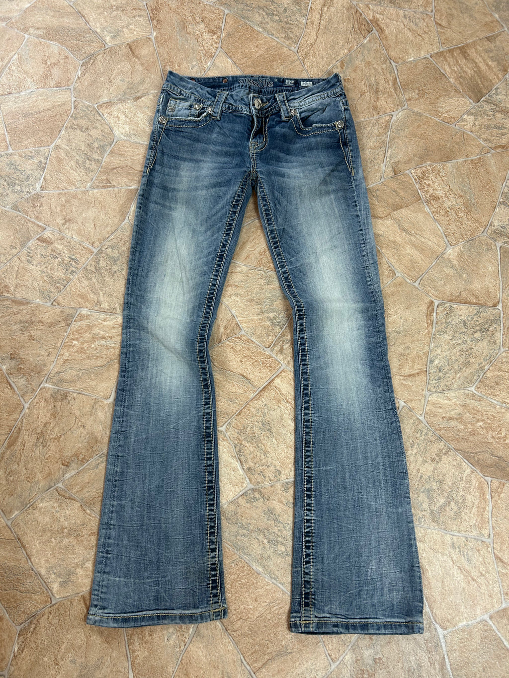 Miss Me Vintage Flared Jeans Bootcut lowwaist, XS