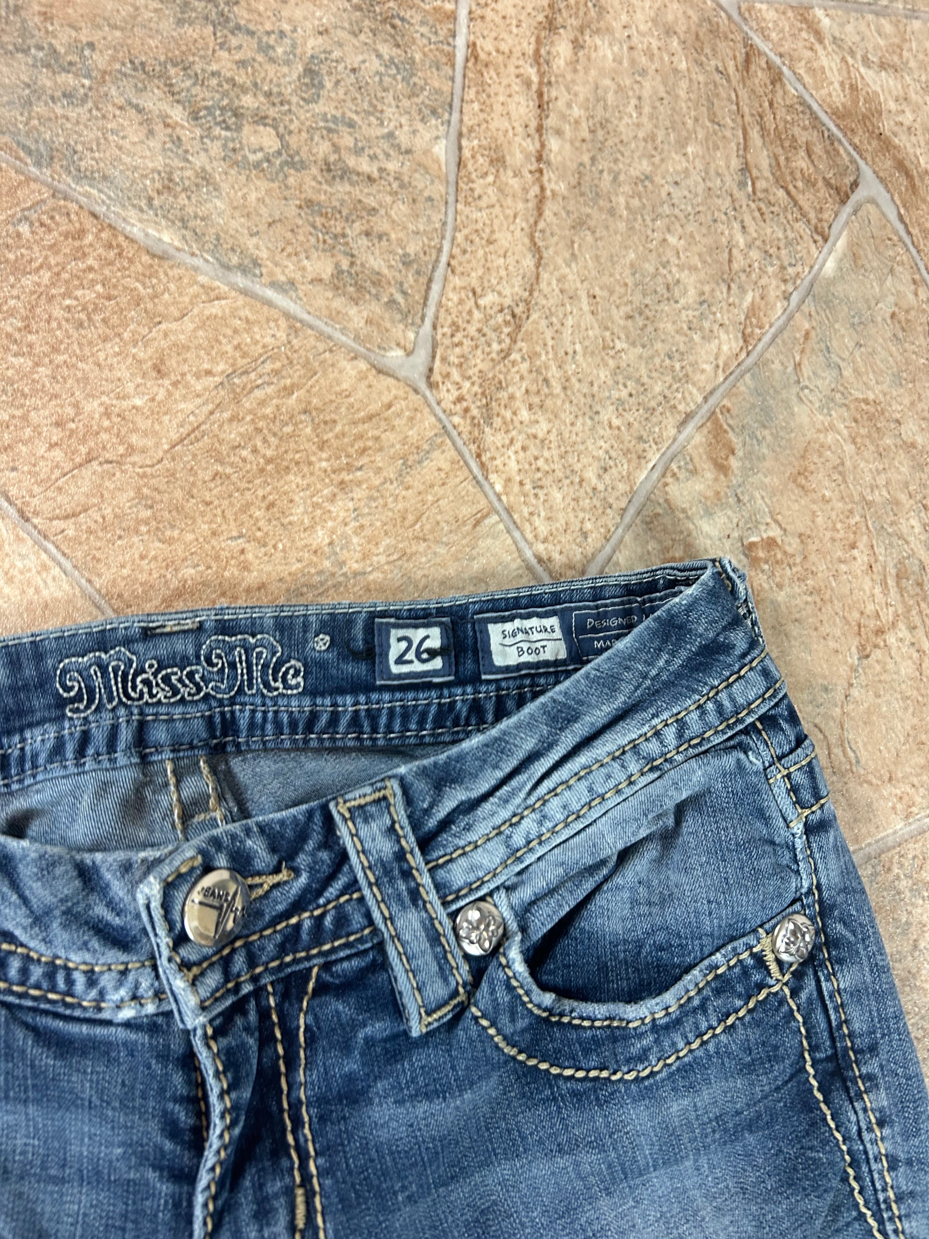 Miss Me Vintage Flared Jeans Bootcut lowwaist, XS