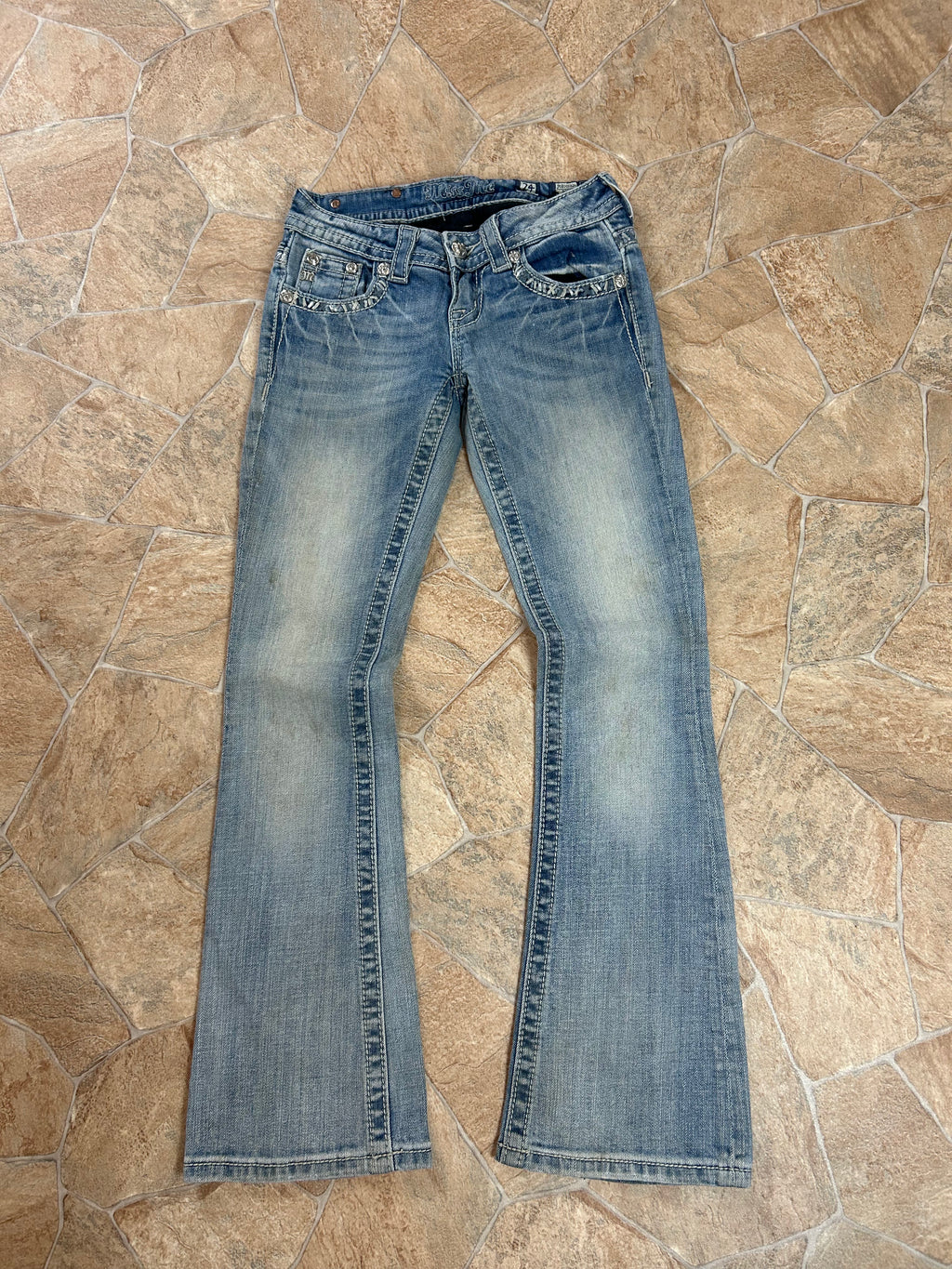 Miss Me Vintage Flared Jeans Bootcut lowwaist, XXS