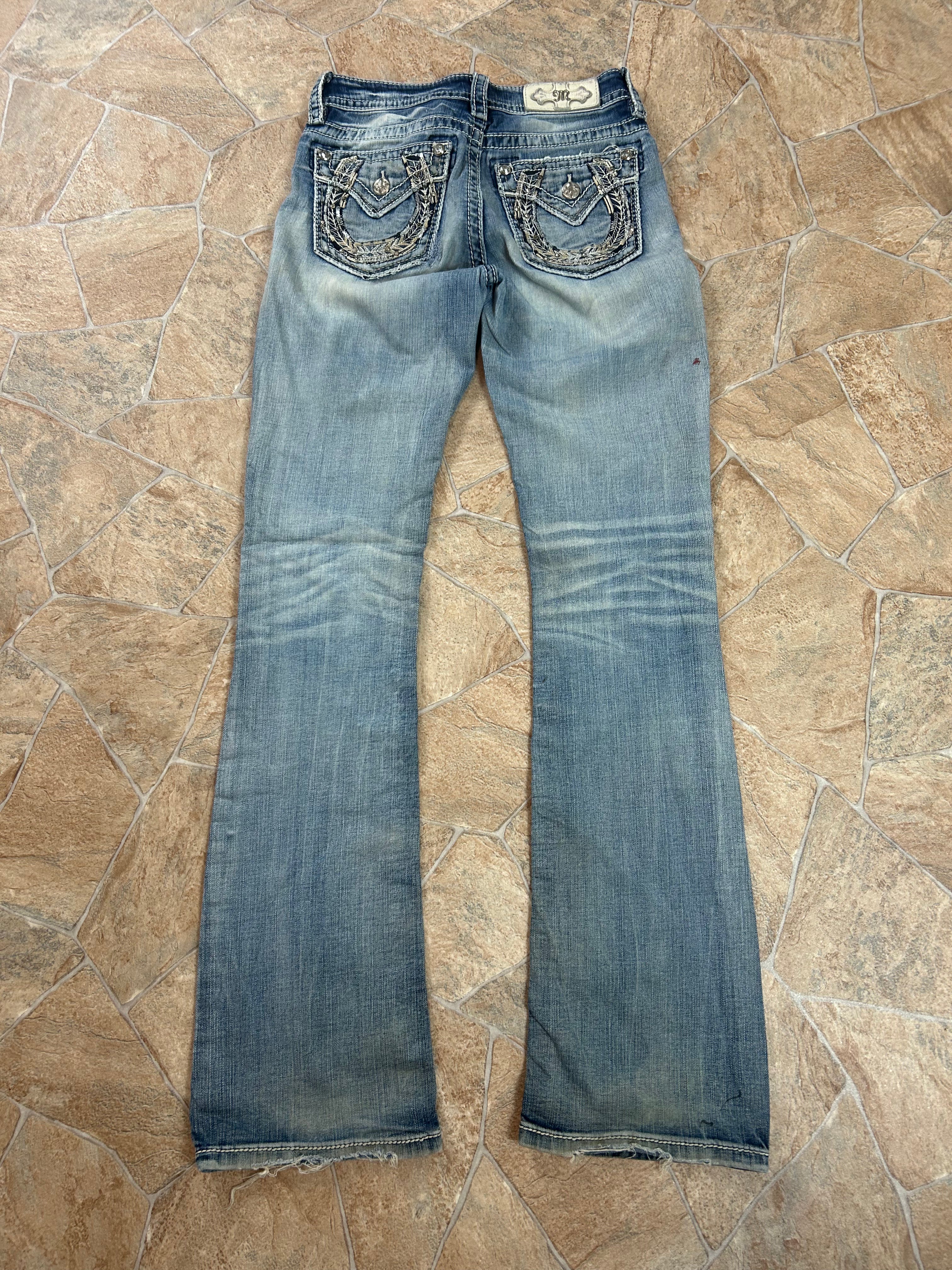 Miss Me Vintage Flared Jeans Bootcut lowwaist, XS