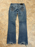 Miss Me Vintage Flared Jeans Bootcut Schlaghose lowwaist, S
