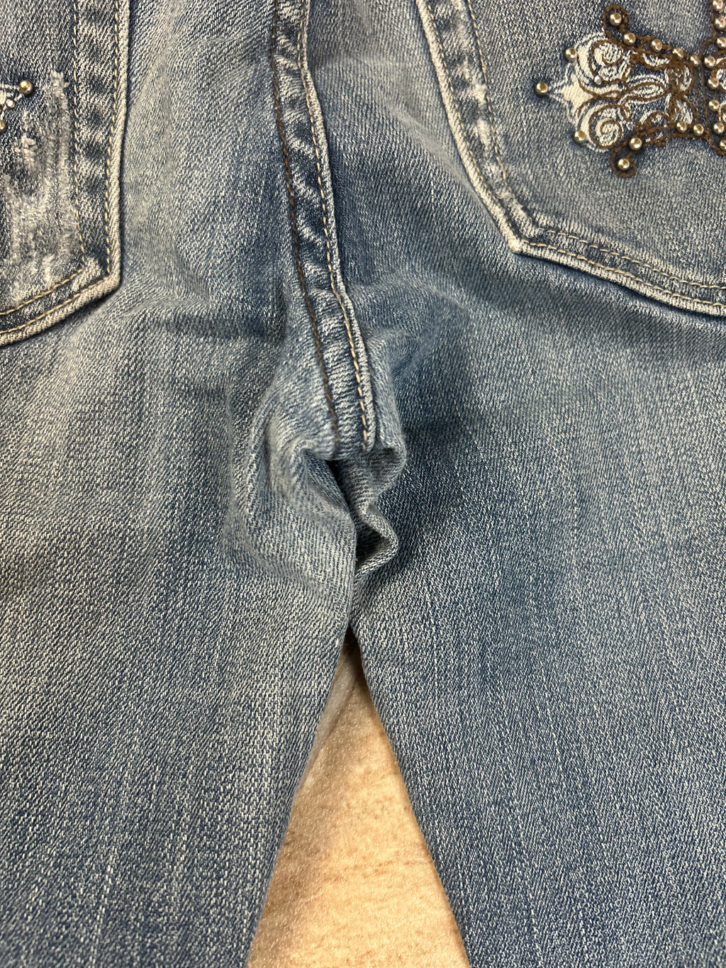 Miss Me Vintage Flared Jeans Bootcut Schlaghose, M
