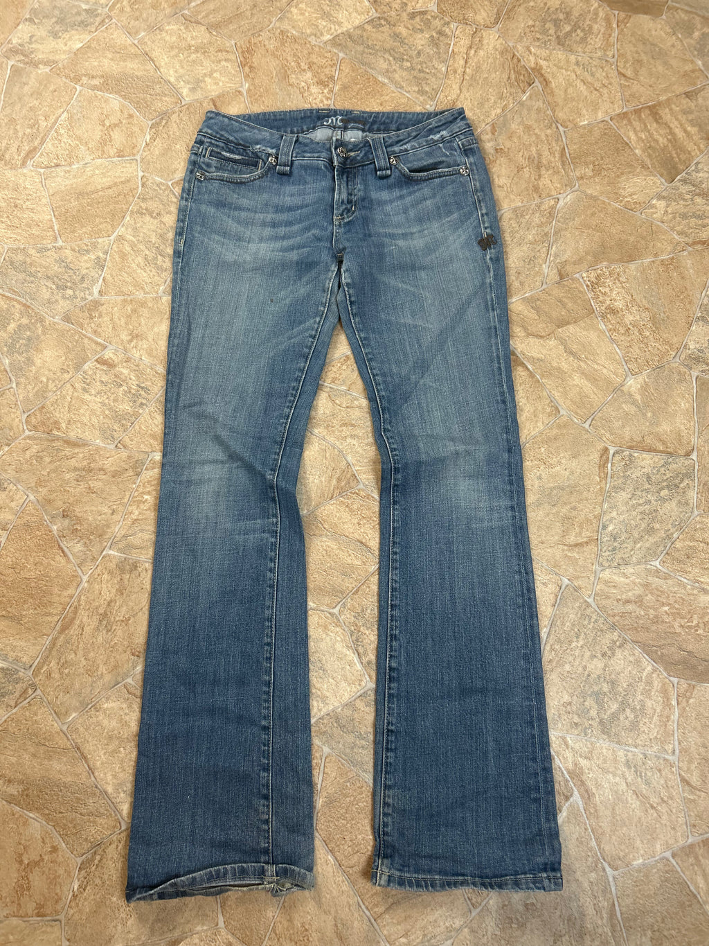 Miss Me Vintage Flared Jeans Bootcut Schlaghose, M