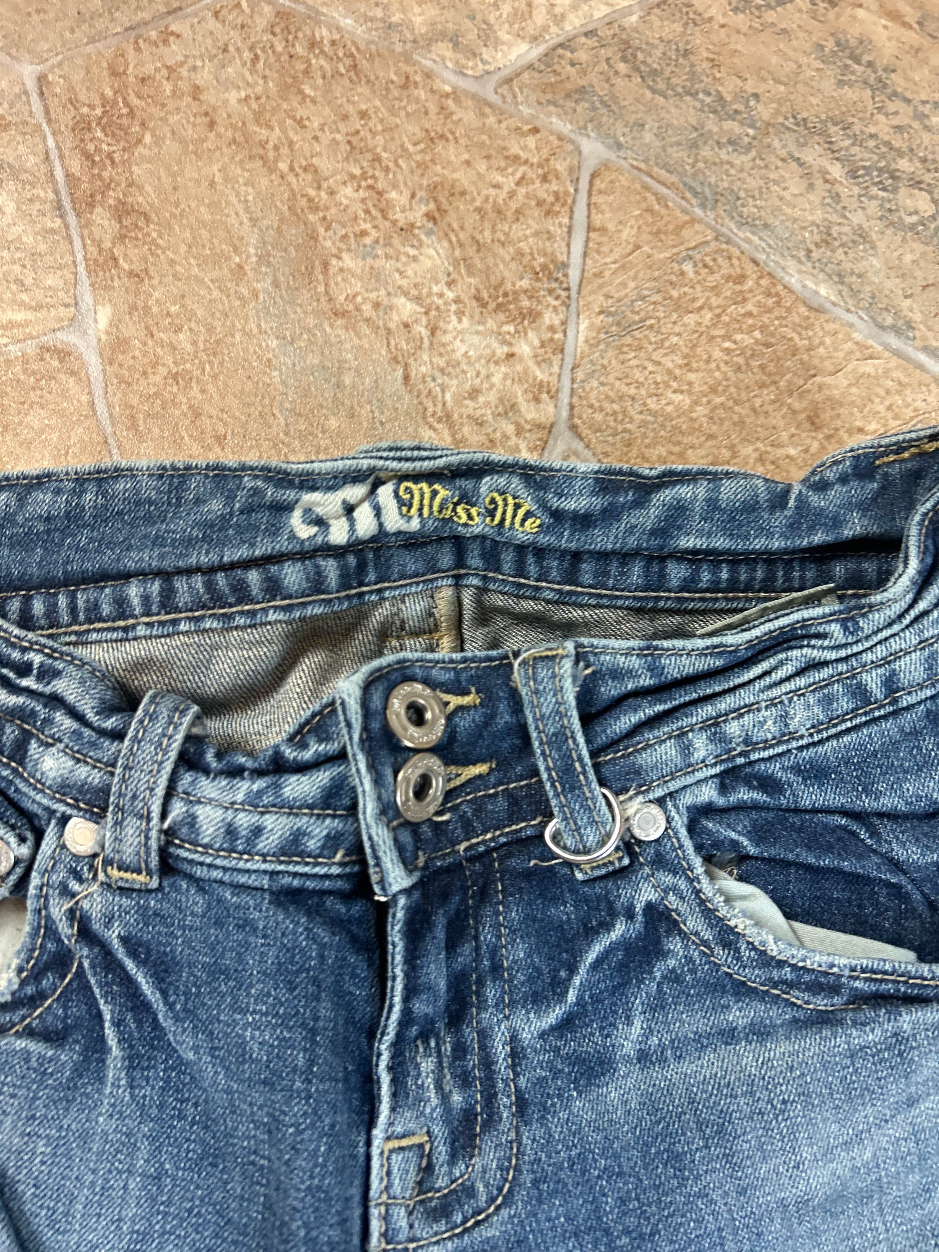 Miss Me Vintage Flared Jeans Bootcut Schlaghose lowwaist, XS