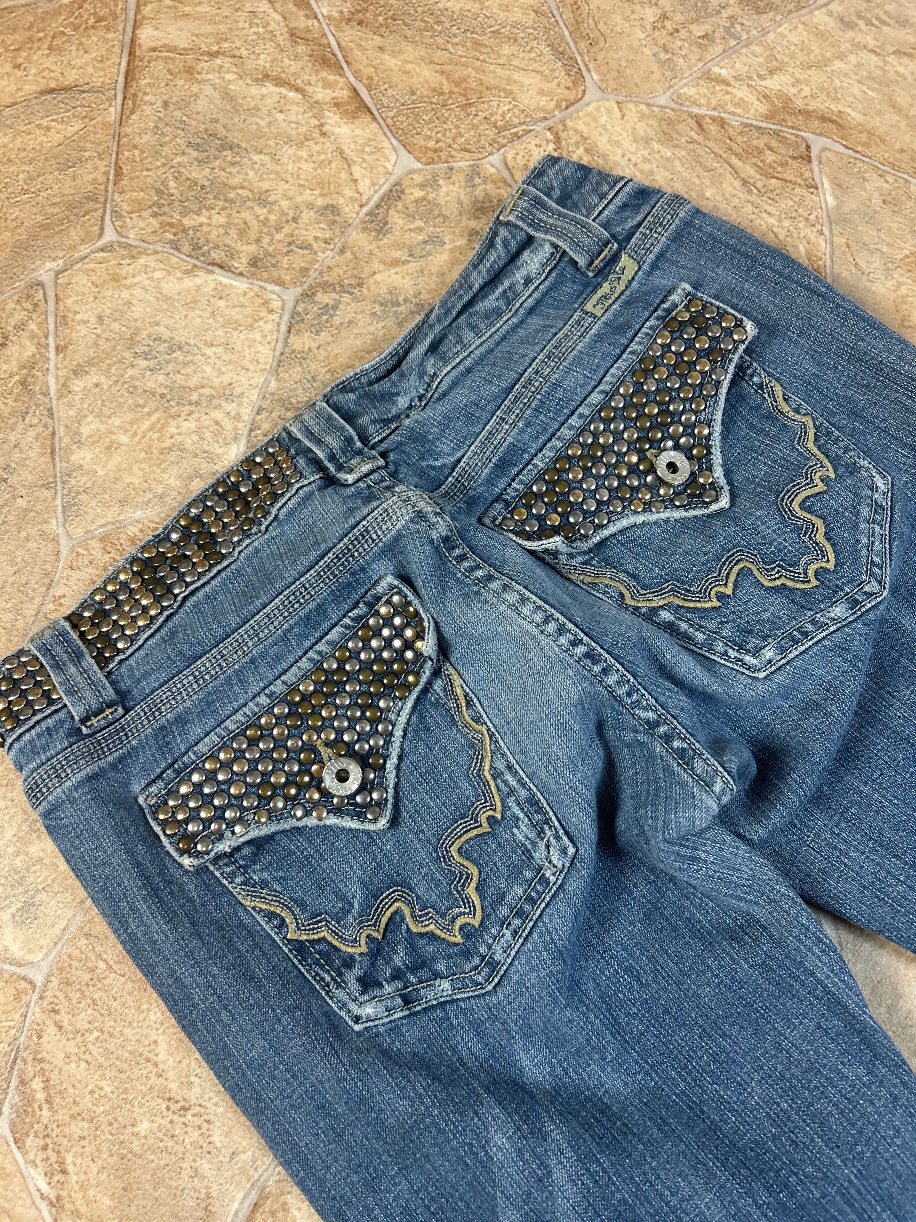 Miss Me Vintage Flared Jeans Bootcut Schlaghose, S