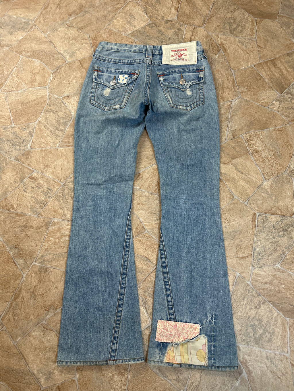 True Religion Vintage Flared Jeans Woodstock Bootcut Schlaghose, S