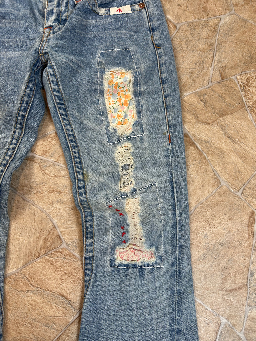 True Religion Vintage Flared Jeans Woodstock Bootcut Schlaghose, S
