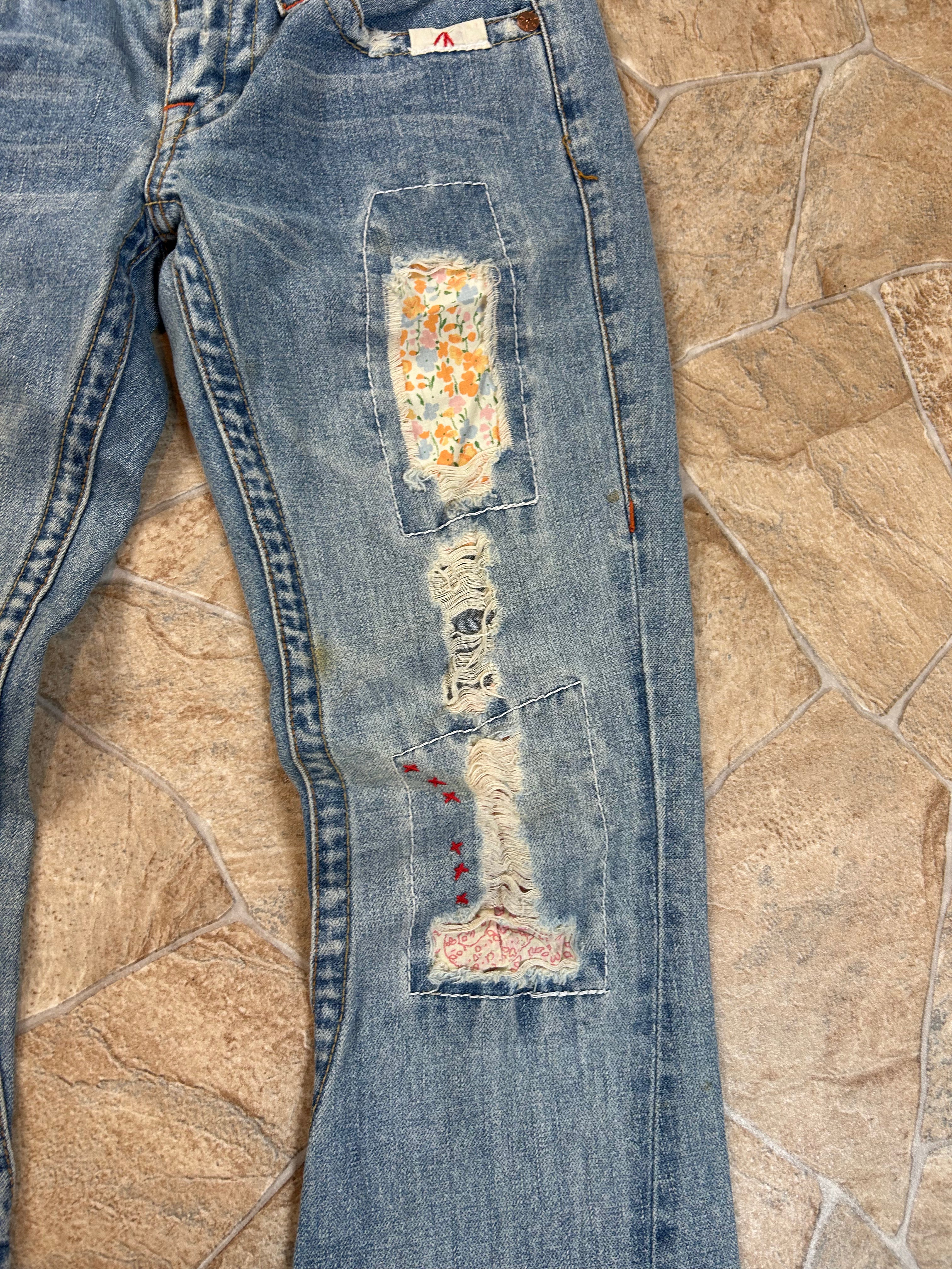 True Religion Vintage Flared Jeans Woodstock Bootcut Schlaghose, S