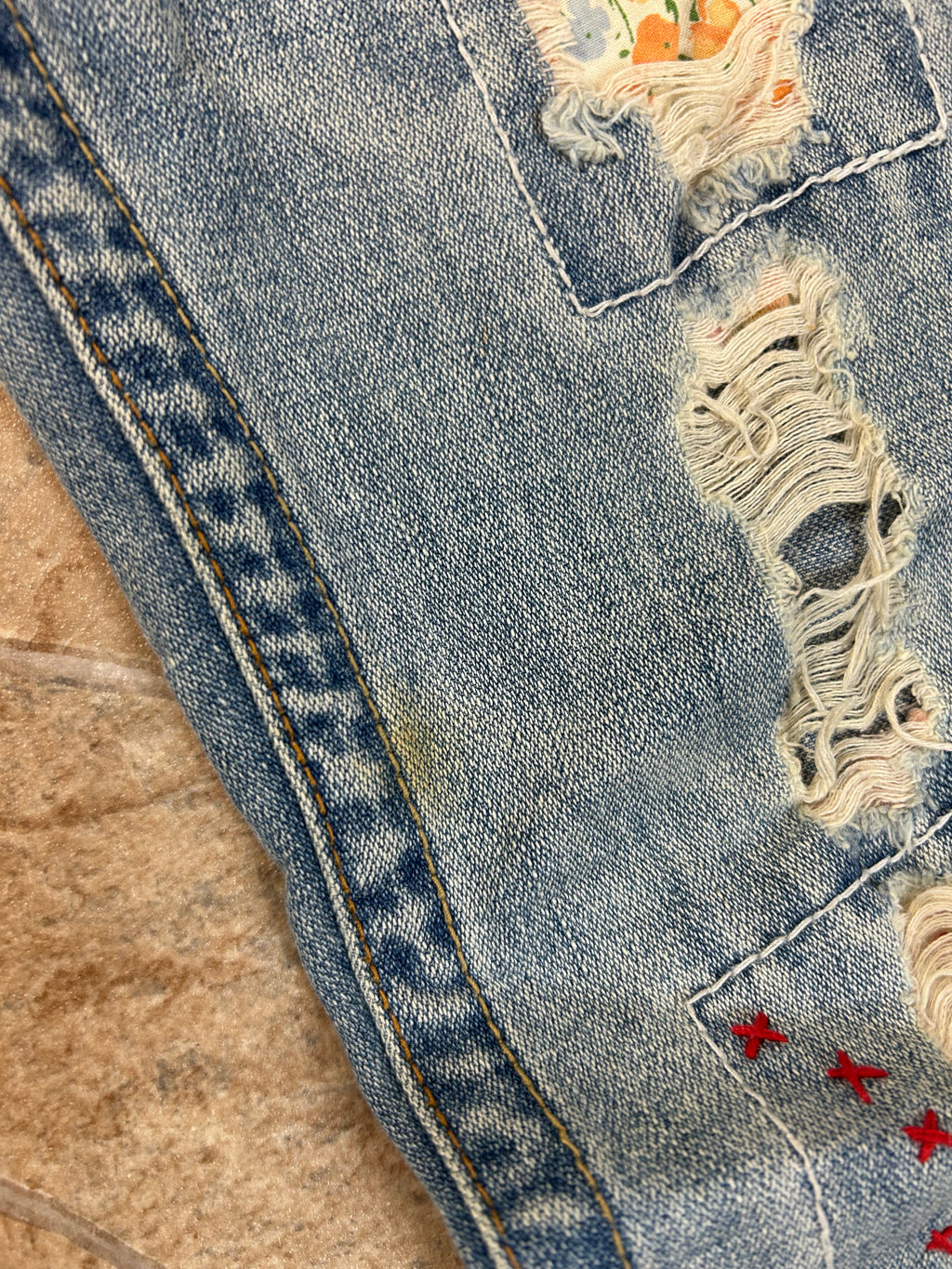 True Religion Vintage Flared Jeans Woodstock Bootcut Schlaghose, S