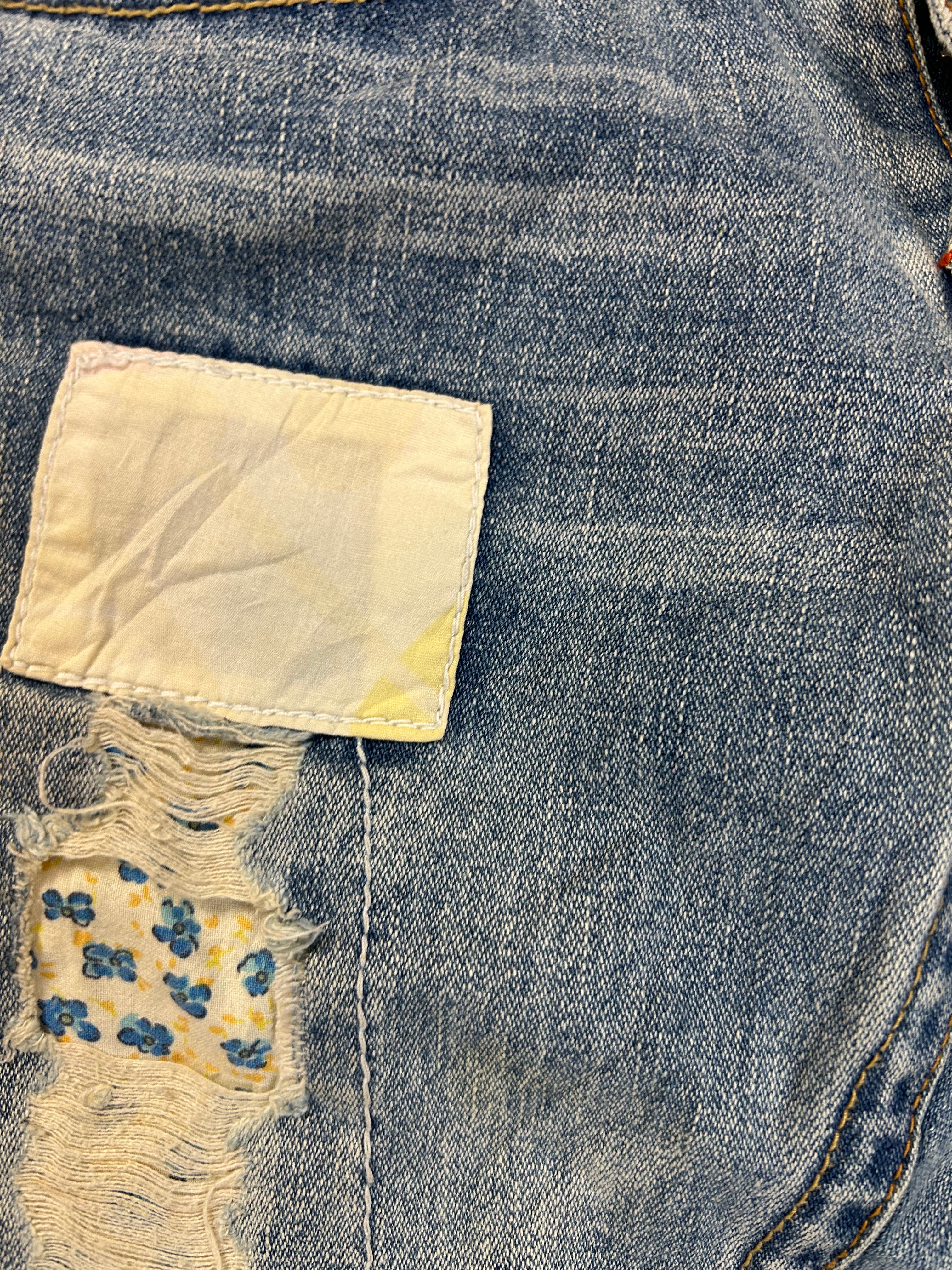 True Religion Vintage Flared Jeans Woodstock Bootcut Schlaghose, S