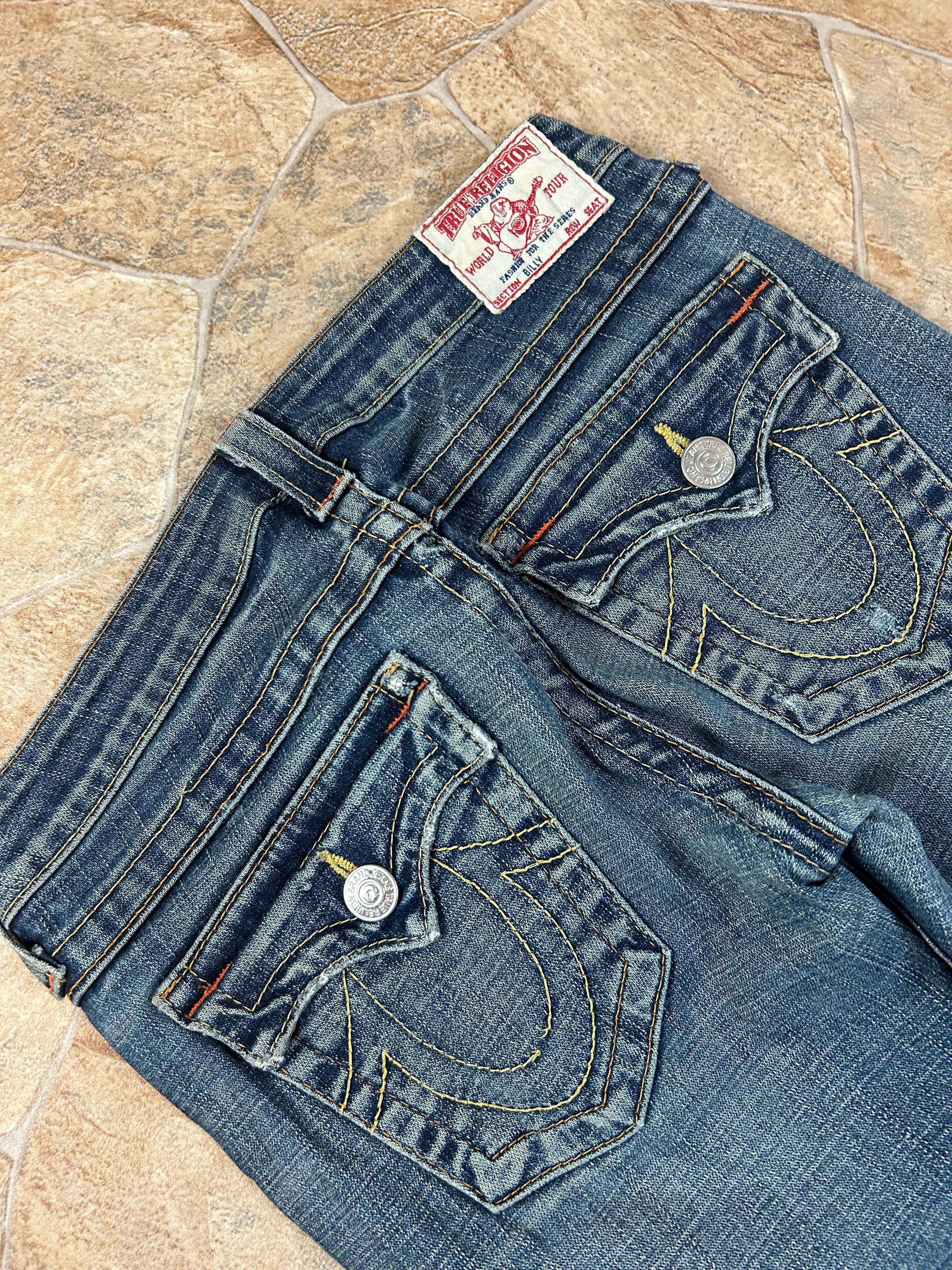 True Religion Vintage Straight Jeans Bootcut lowwaist Billy, S