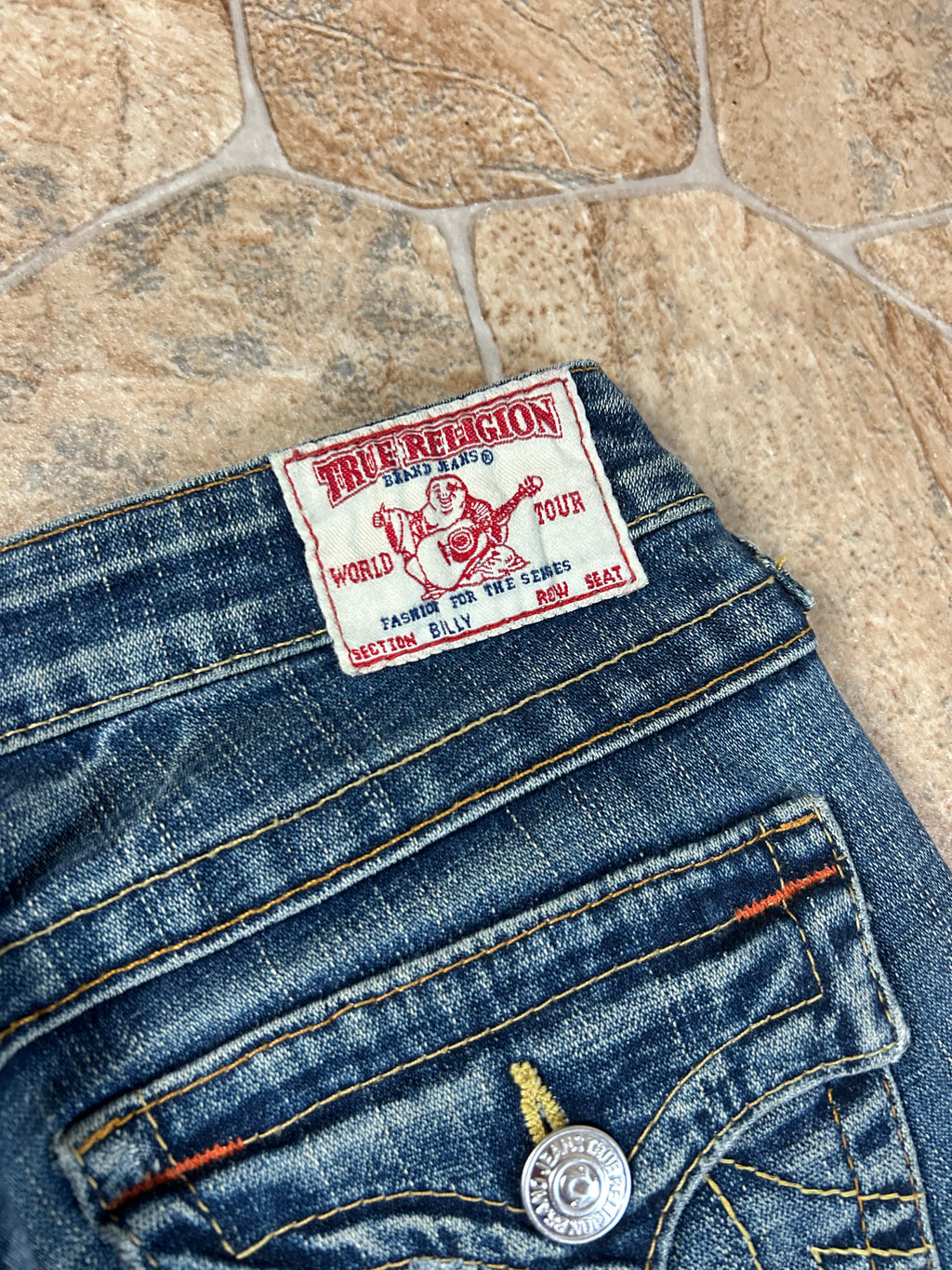True Religion Vintage Straight Jeans Bootcut lowwaist Billy, S