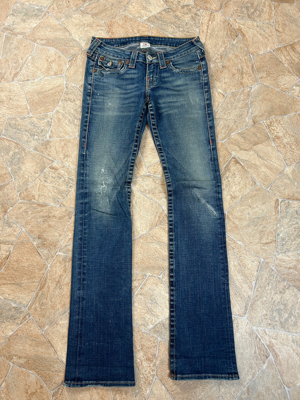 True Religion Vintage Straight Jeans Bootcut lowwaist Billy, S