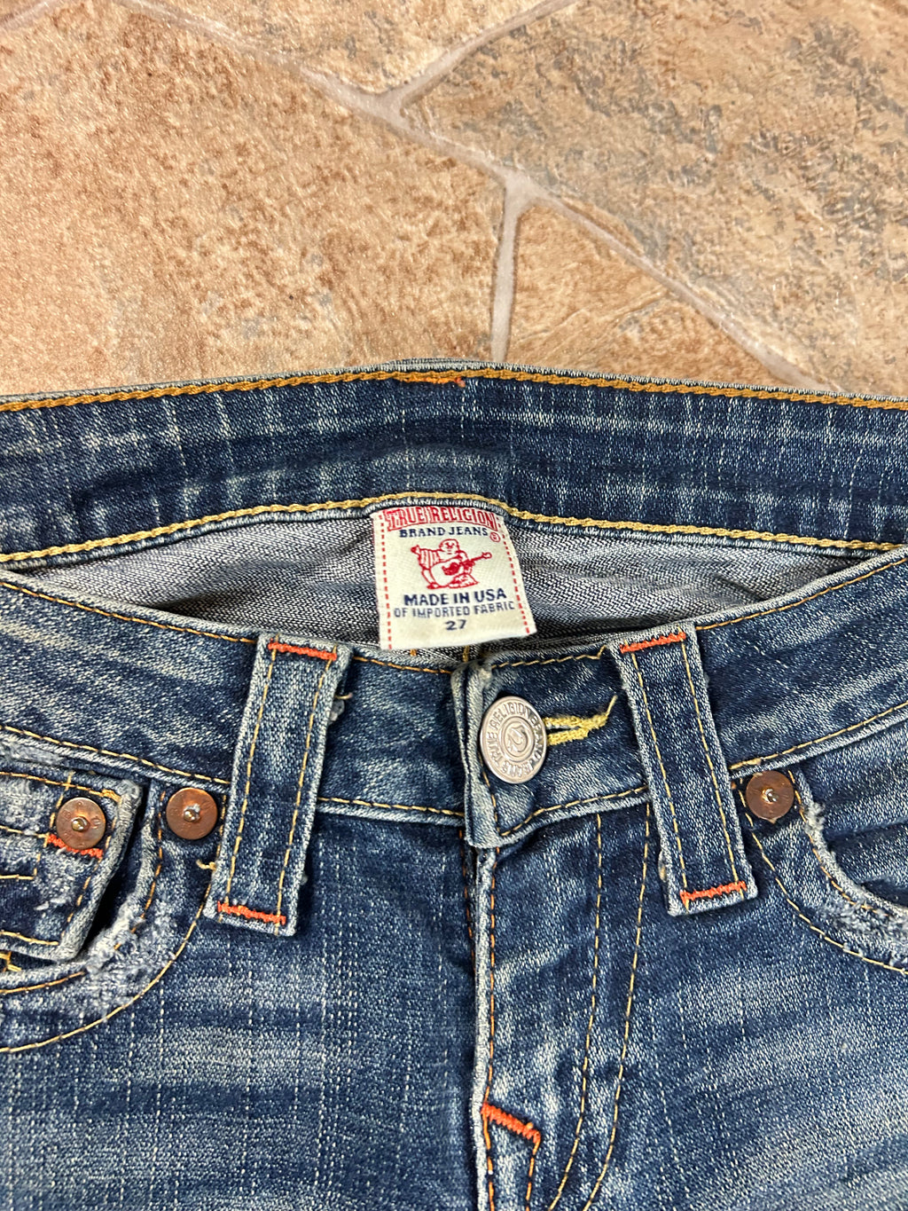 True Religion Vintage Straight Jeans Bootcut lowwaist Billy, S