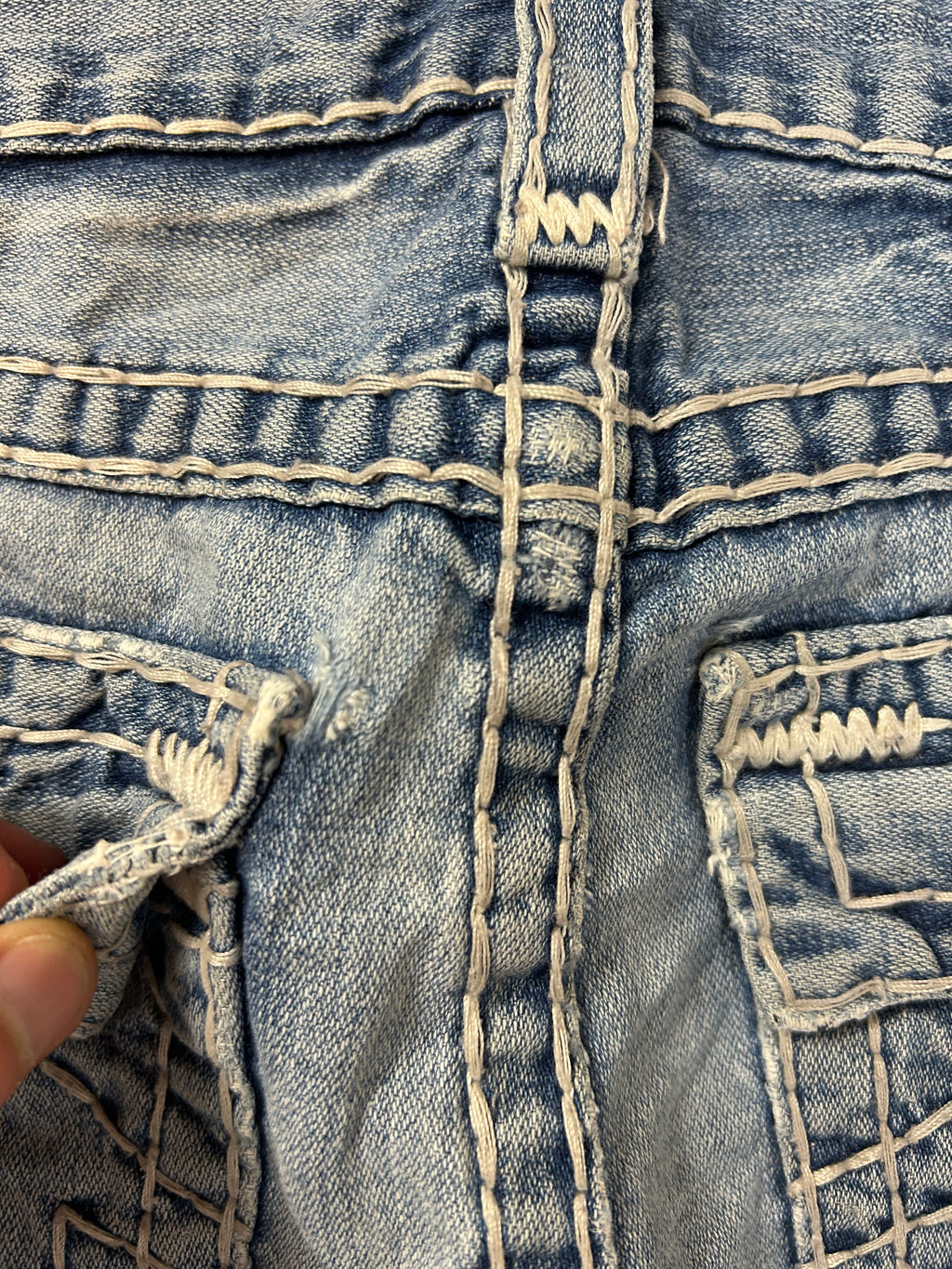 True Religion Vintage Flared Jeans Bootcut Schlaghose Joey Super T, M
