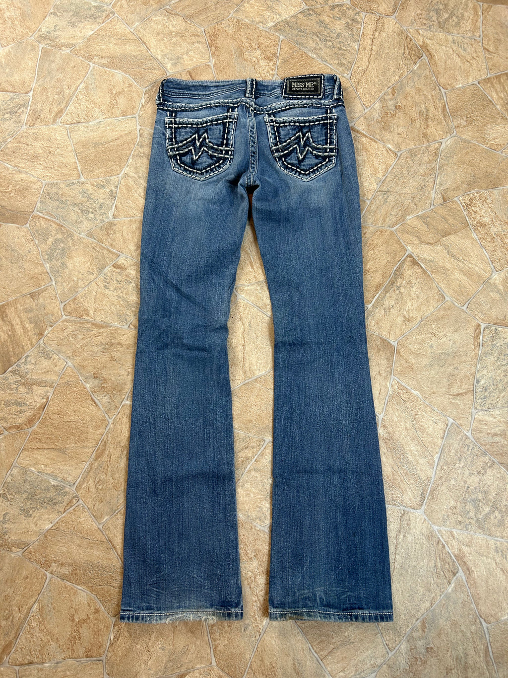 Miss Me Vintage Flared Jeans Bootcut Schlaghose Y2K, S