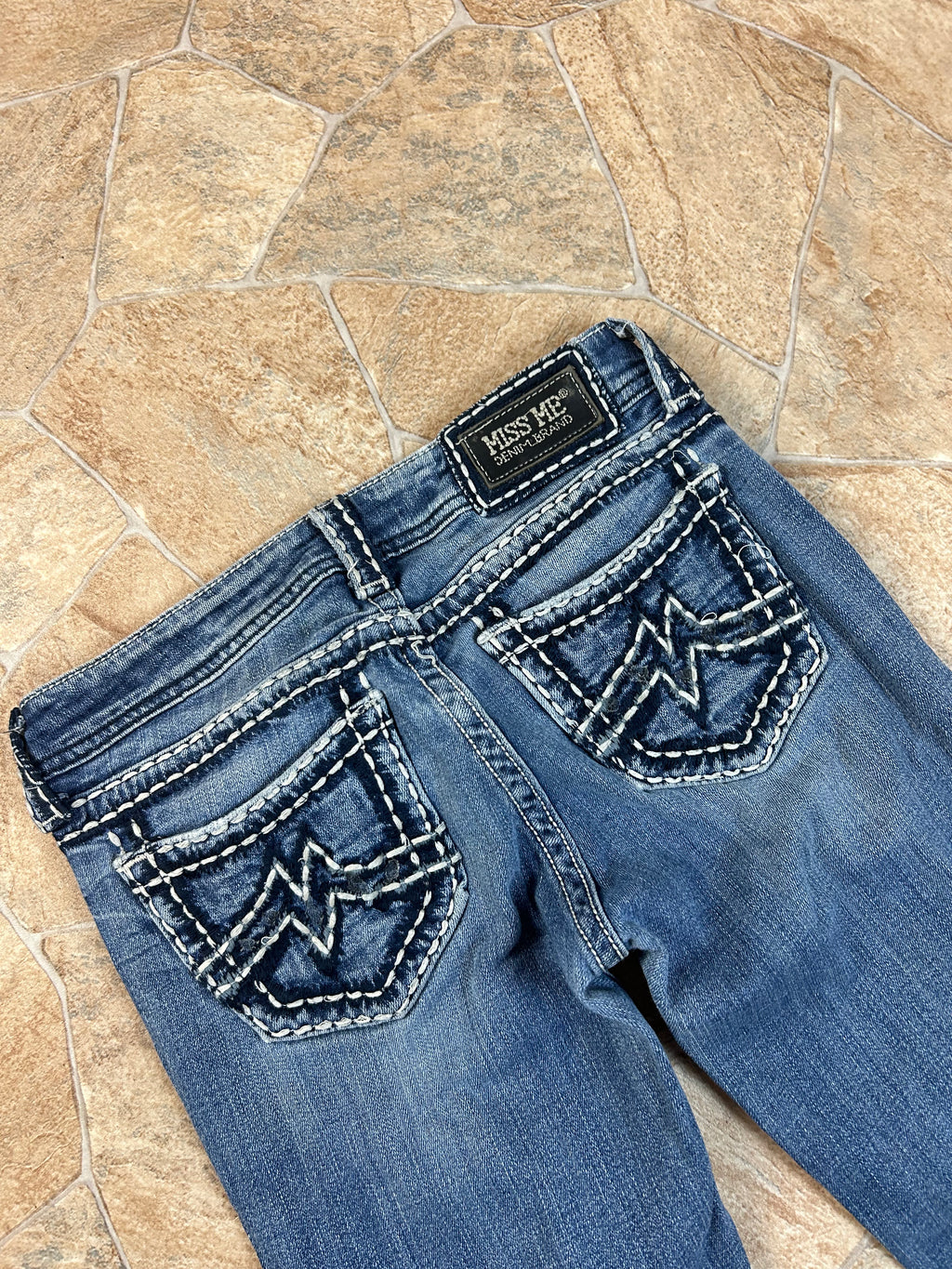 Miss Me Vintage Flared Jeans Bootcut Schlaghose Y2K, S