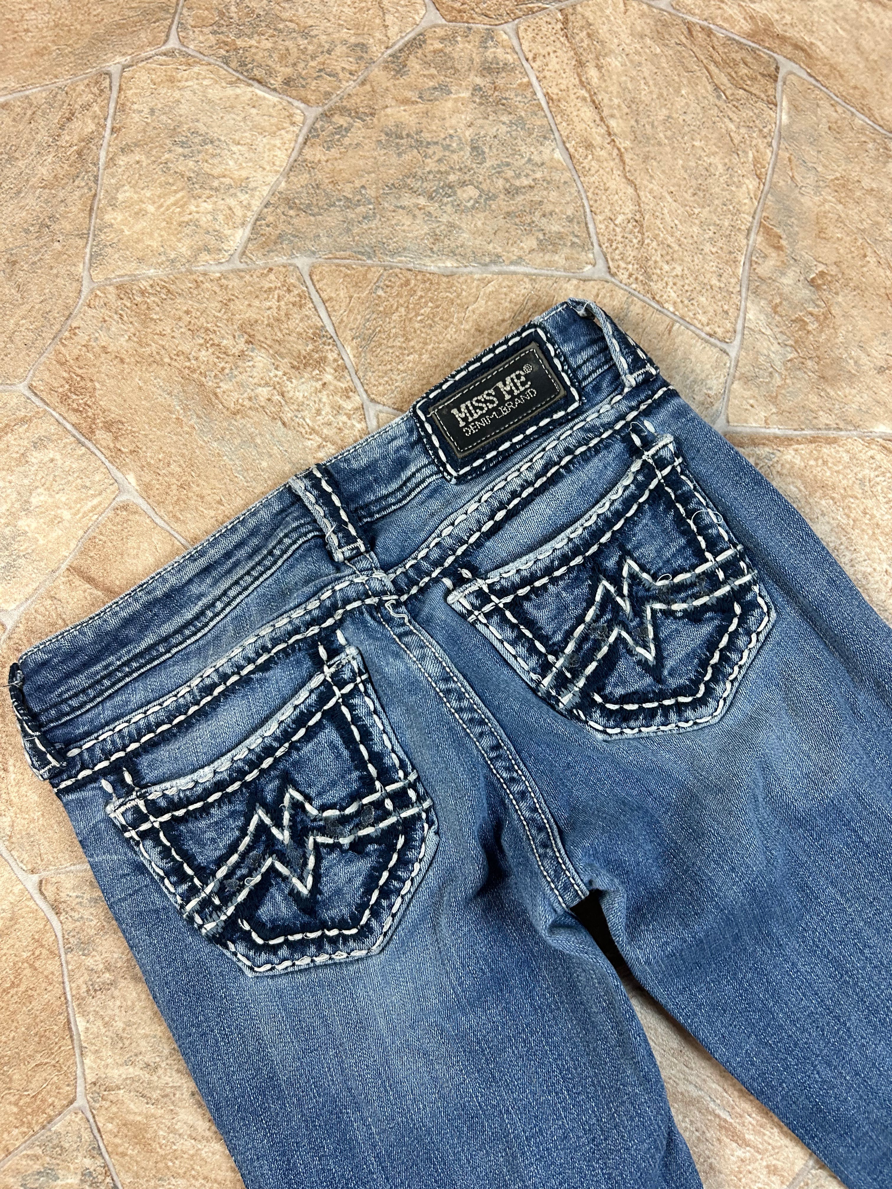 Miss Me Vintage Flared Jeans Bootcut Schlaghose Y2K, S