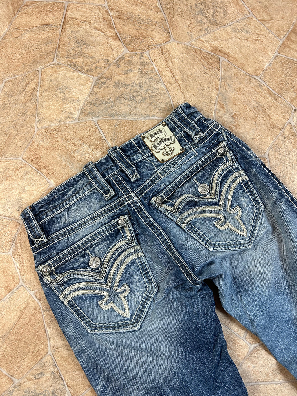 Rock Revival Vintage Straight Jeans, M