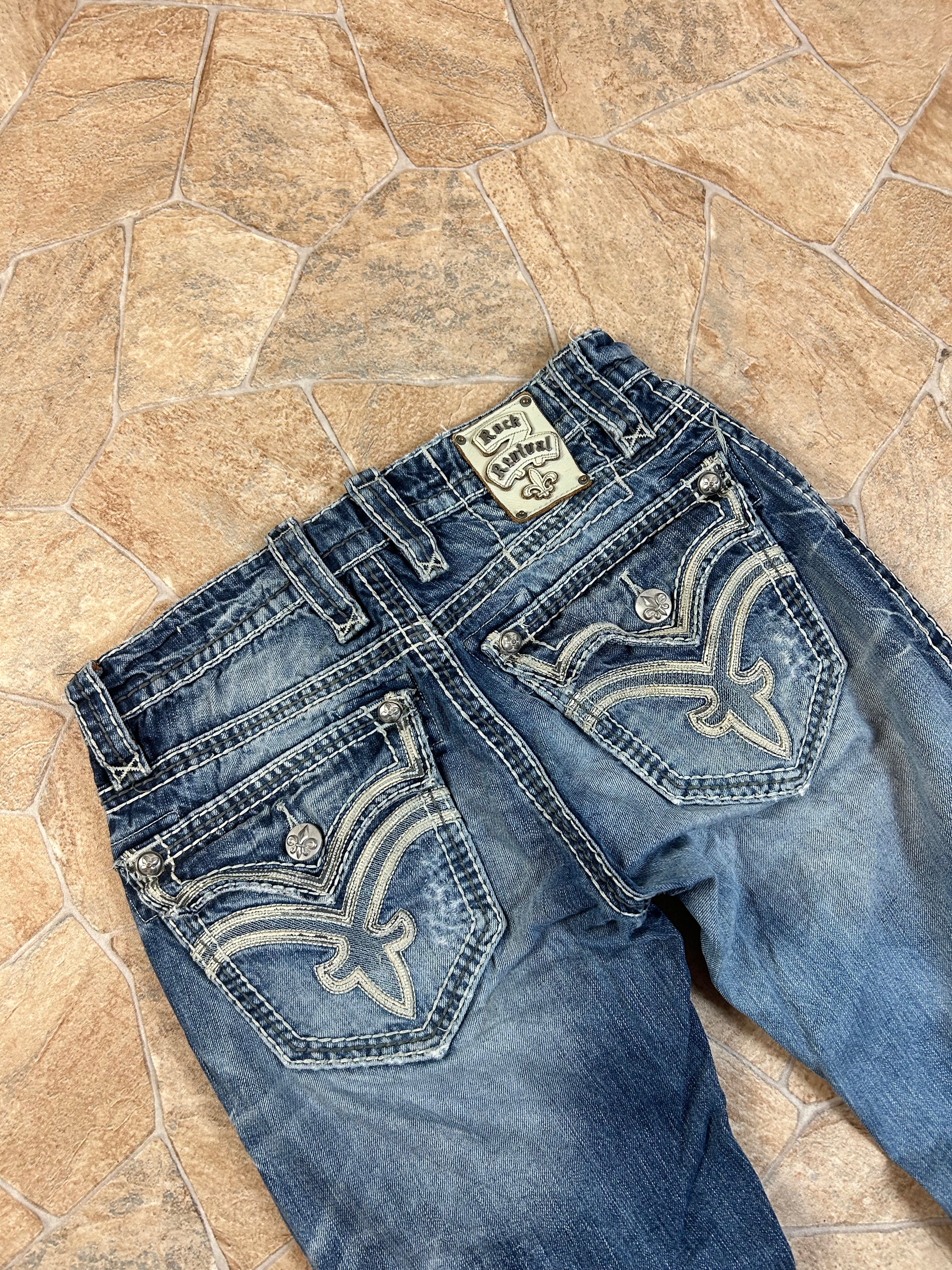 Rock Revival Vintage Straight Jeans, M