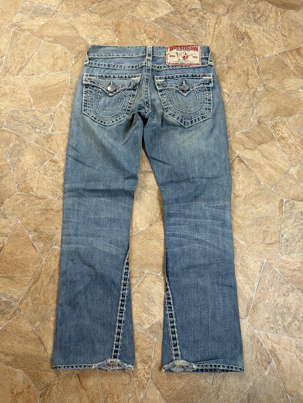 True Religion Vintage Flared Jeans Schlaghose Joey Super T, M