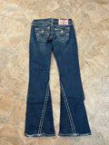 True Religion Vintage Flared Jeans Bootcut Schlaghose lowwaist Joey Super T, XS