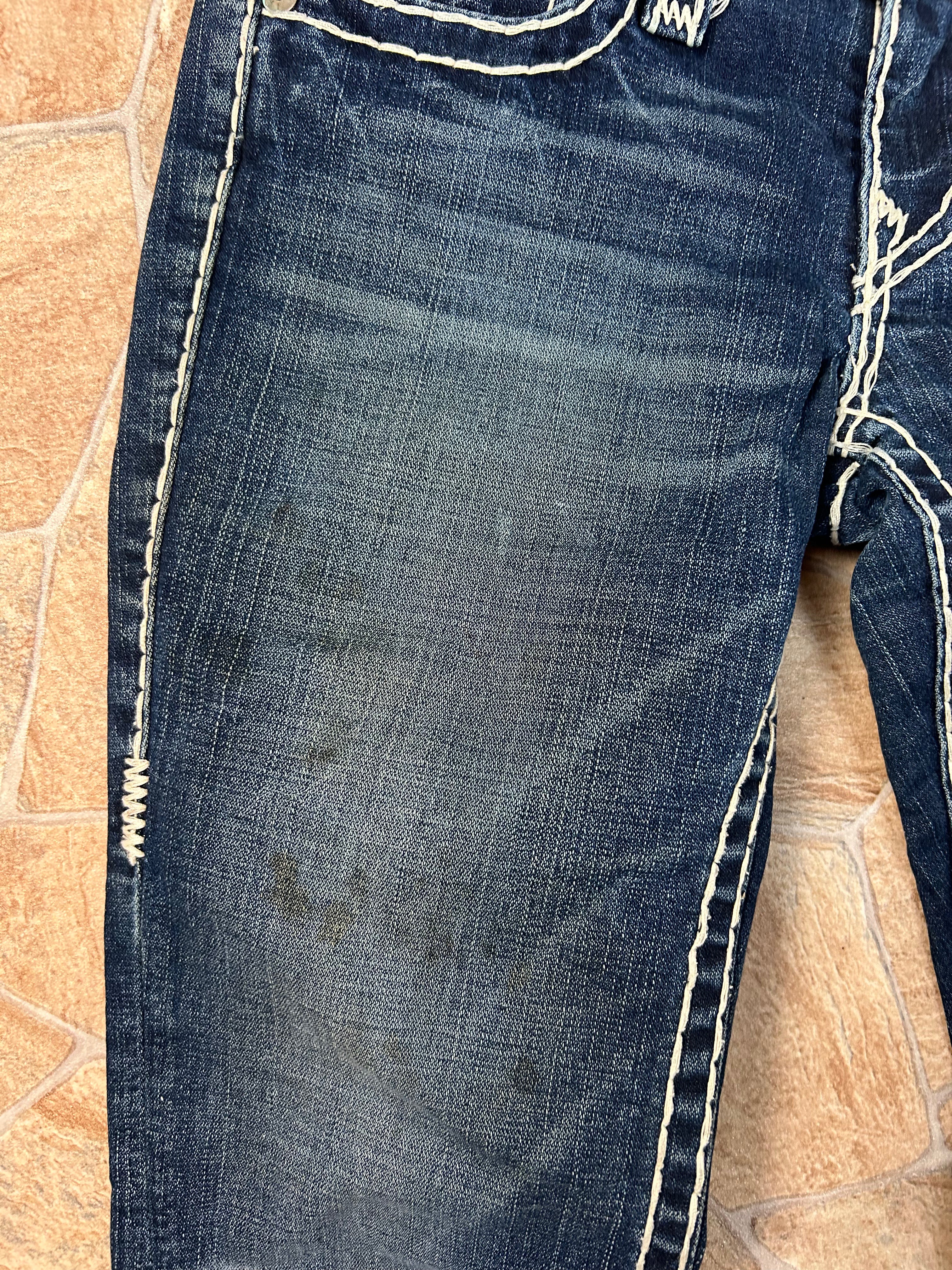 True Religion Vintage Flared Jeans Bootcut Schlaghose lowwaist Joey Super T, S