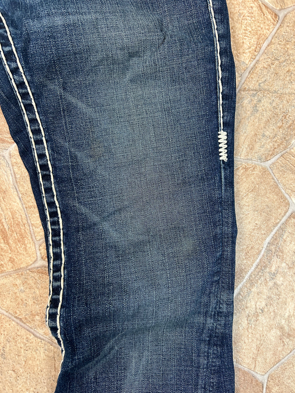 True Religion Vintage Flared Jeans Bootcut Schlaghose lowwaist Joey Super T, S