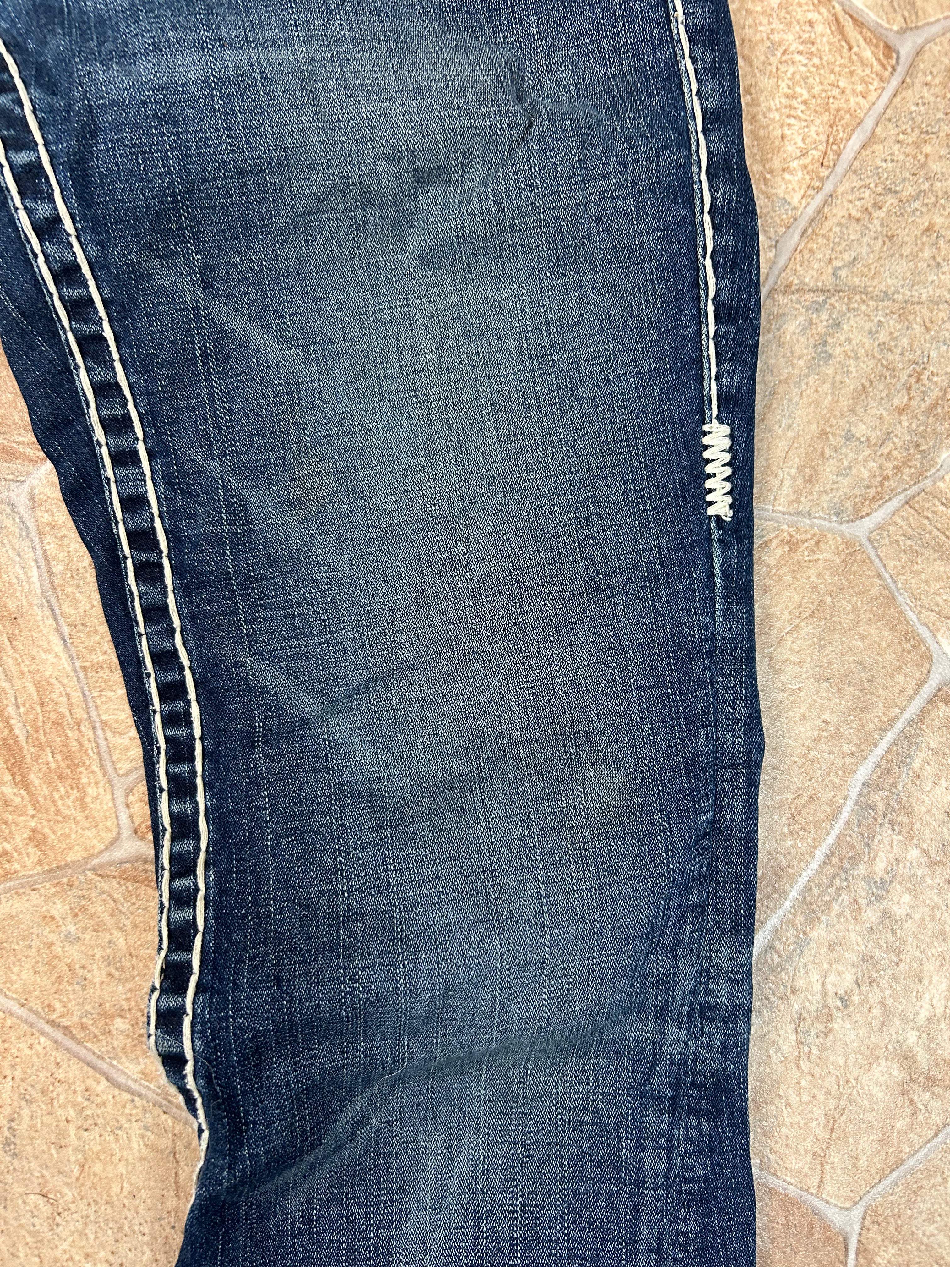 True Religion Vintage Flared Jeans Bootcut Schlaghose lowwaist Joey Super T, S