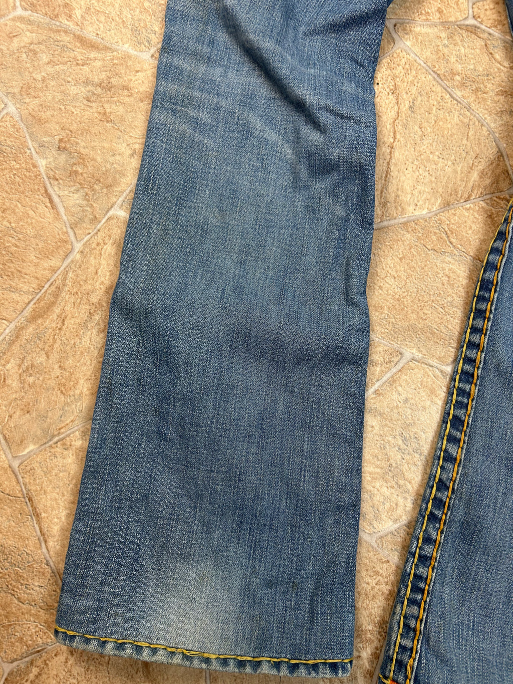 True Religion Vintage Straight Baggy Jeans Billy Super T, M