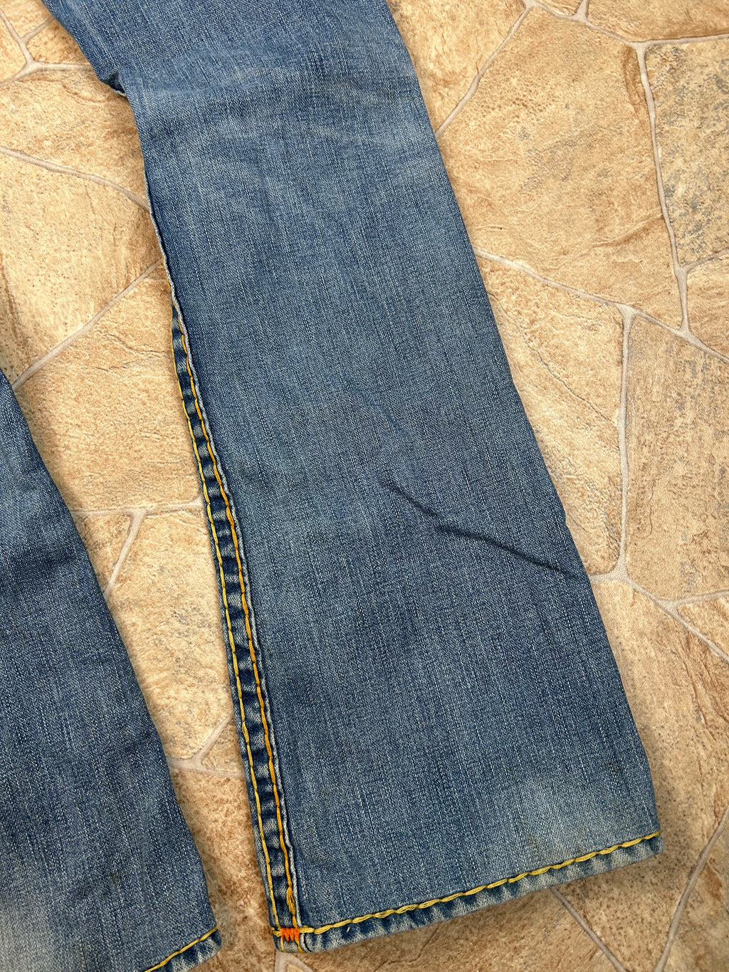True Religion Vintage Straight Baggy Jeans Billy Super T, M