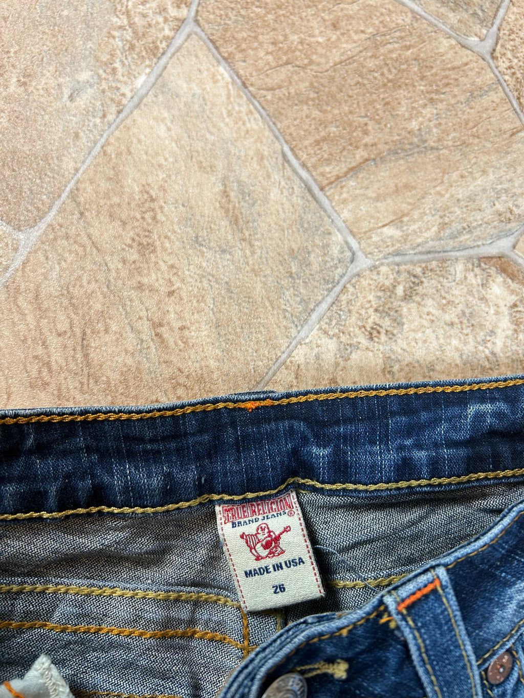 True Religion Vintage Shorts lowwaist, XS