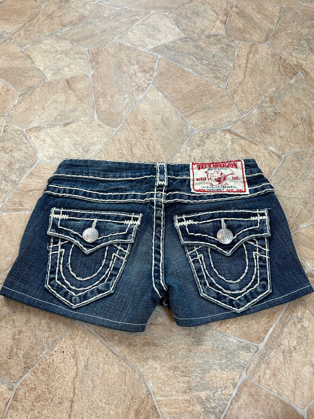 True Religion Vintage Shorts lowwaist Joey Super T, XS