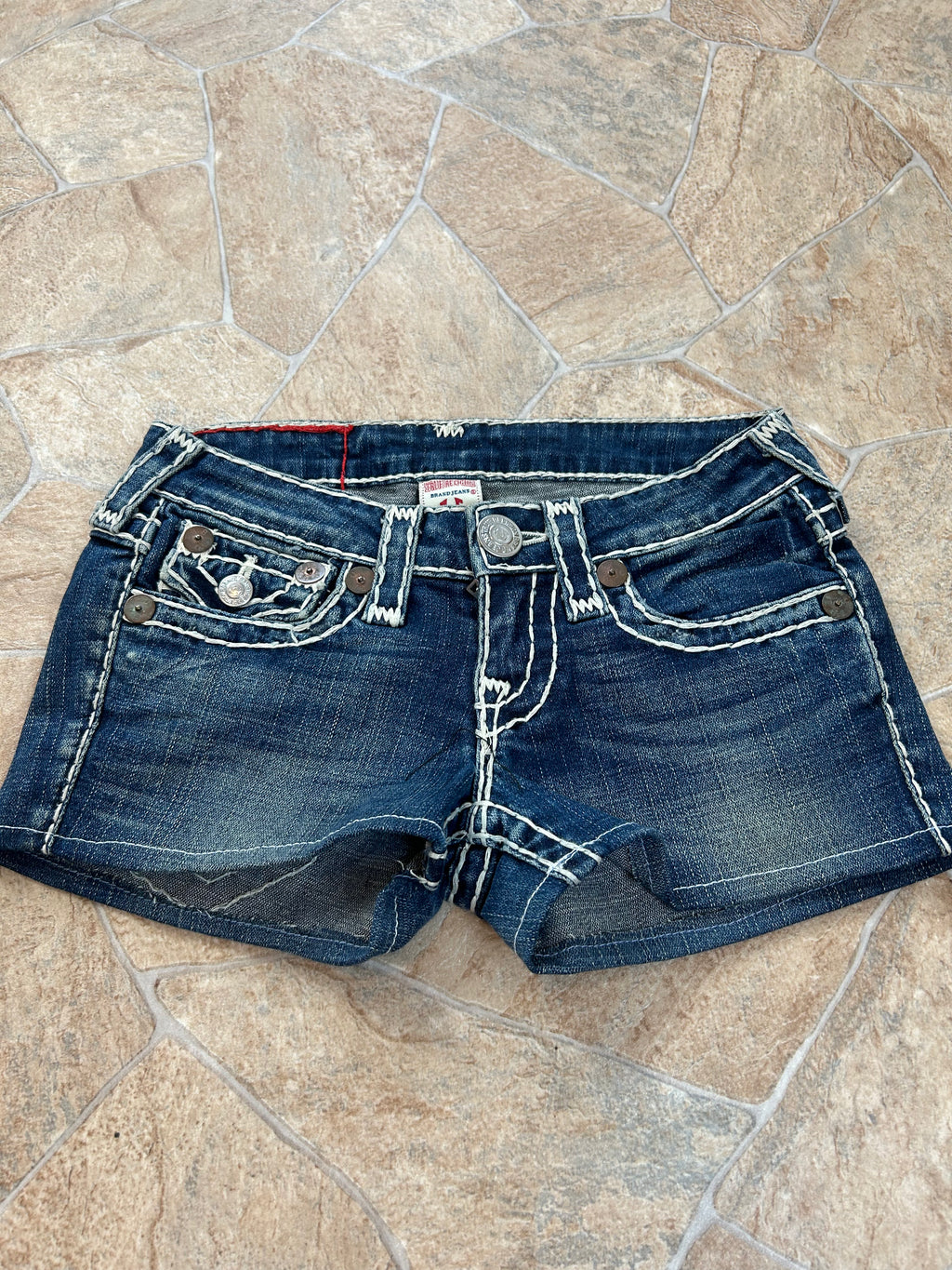 True Religion Vintage Shorts lowwaist Joey Super T, XS
