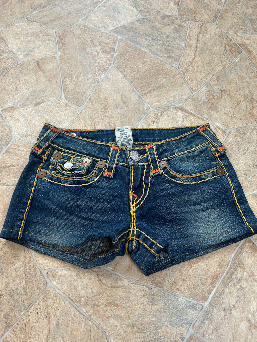True Religion Vintage Shorts lowwaist Joey Super T, XS