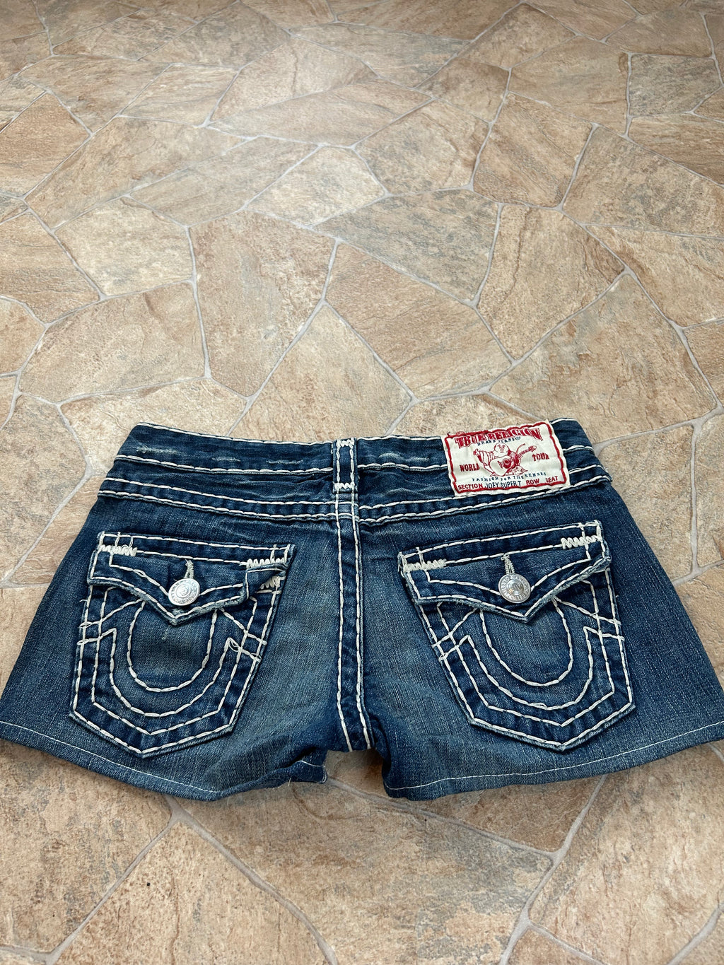 True Religion Vintage Shorts lowwaist Joey Super T, S/M