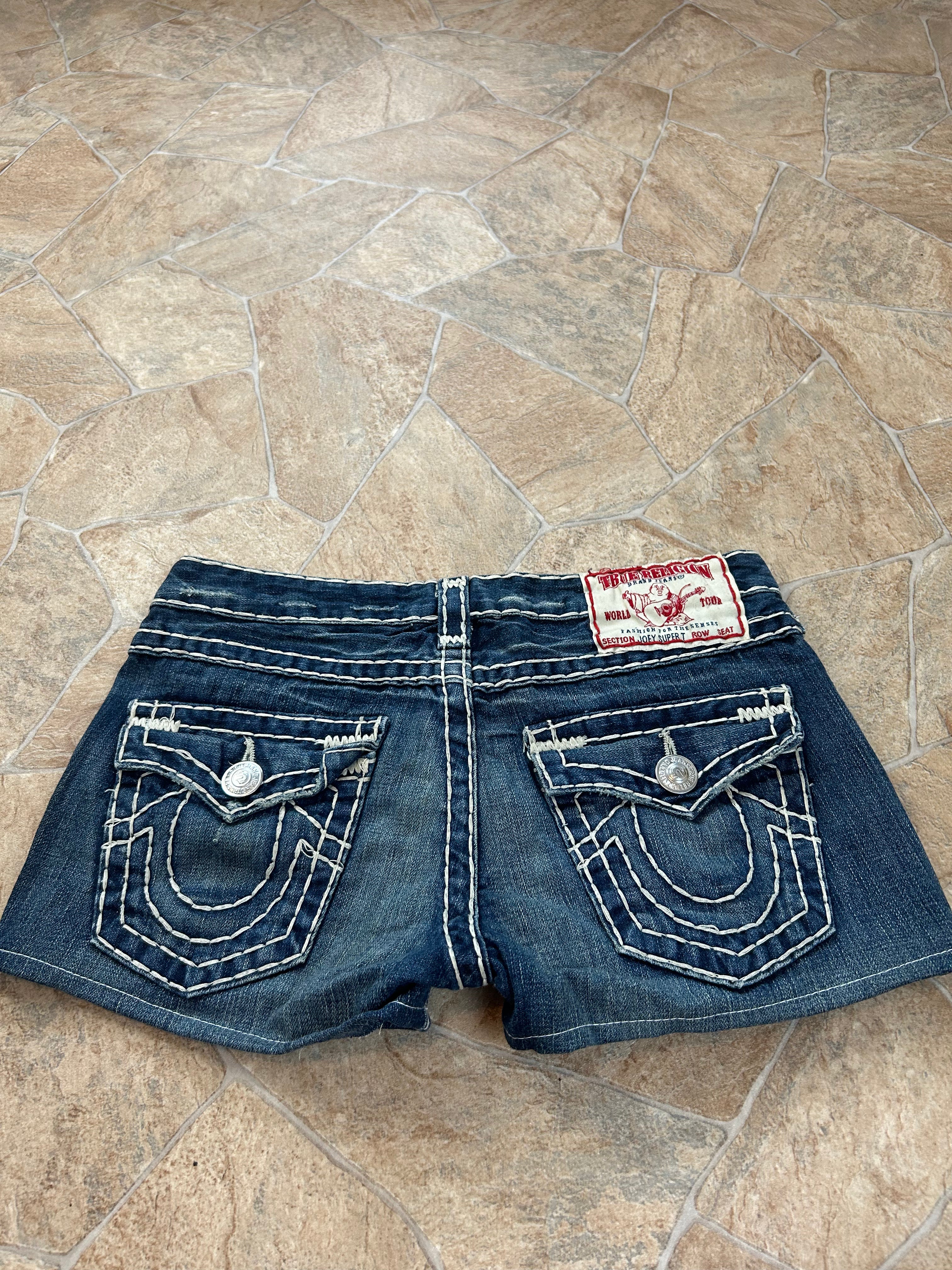 True Religion Vintage Shorts lowwaist Joey Super T, S/M