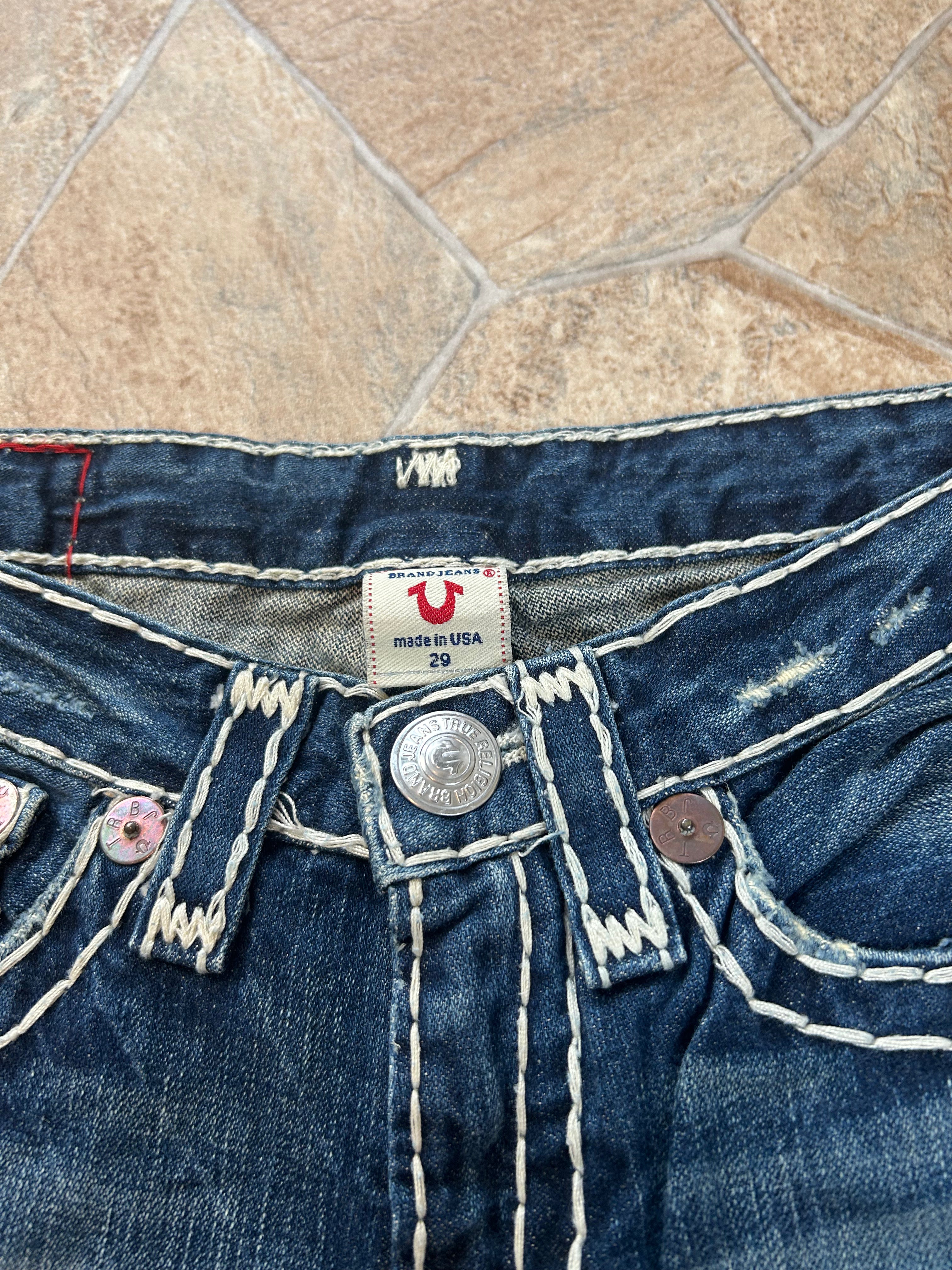 True Religion Vintage Shorts lowwaist Joey Super T, S/M