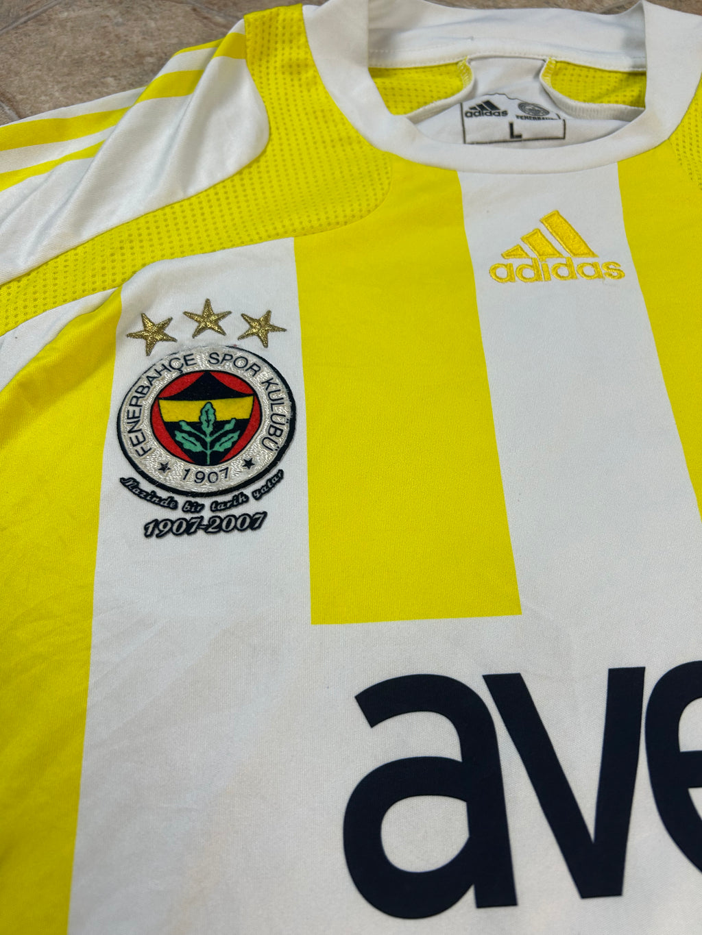 Adidas Vintage Fenerbahce Fußball Trikot L 2007