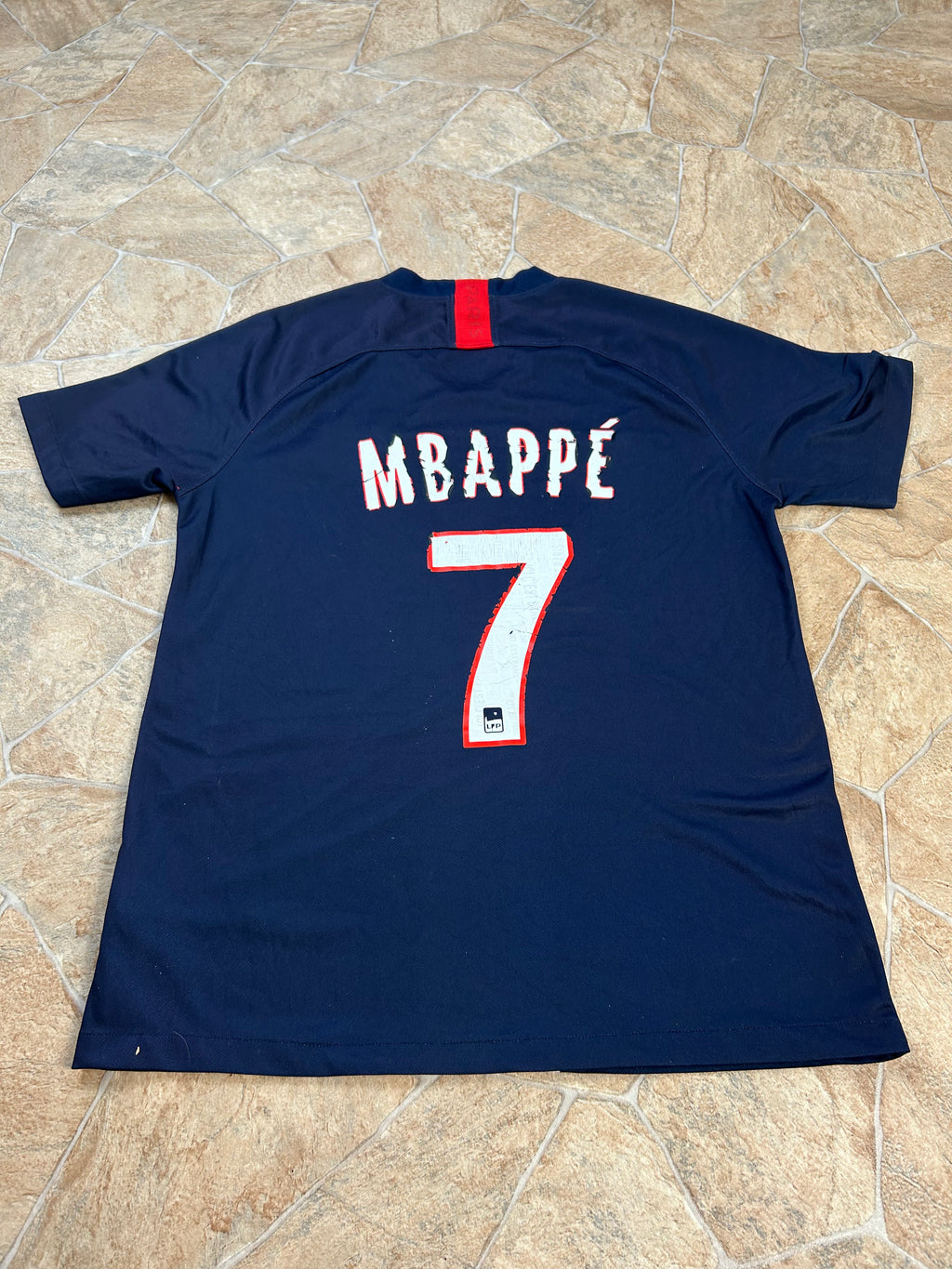 Nike Vintage PSG Fußball Trikot Mbappe S