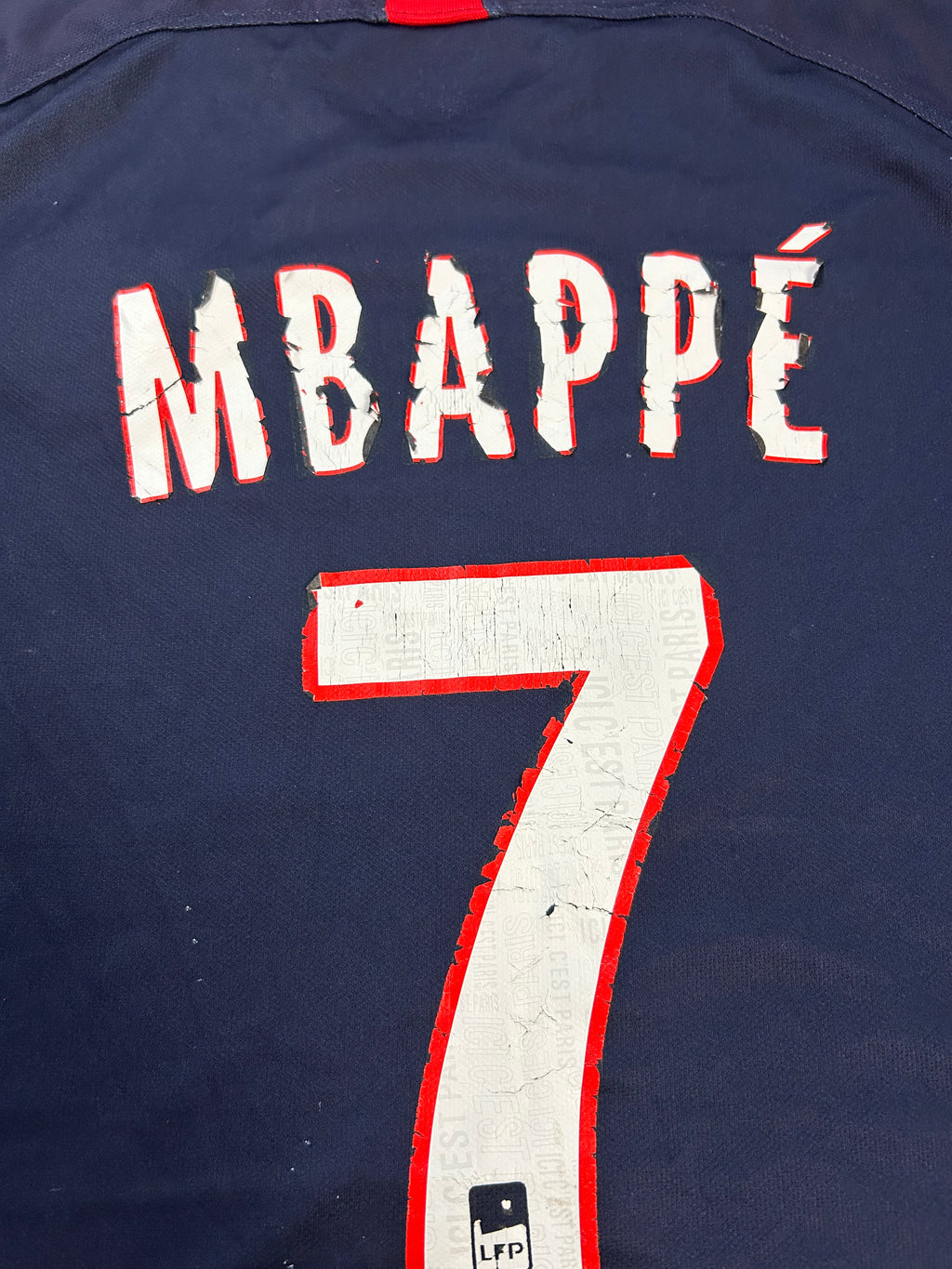 Nike Vintage PSG Fußball Trikot Mbappe S