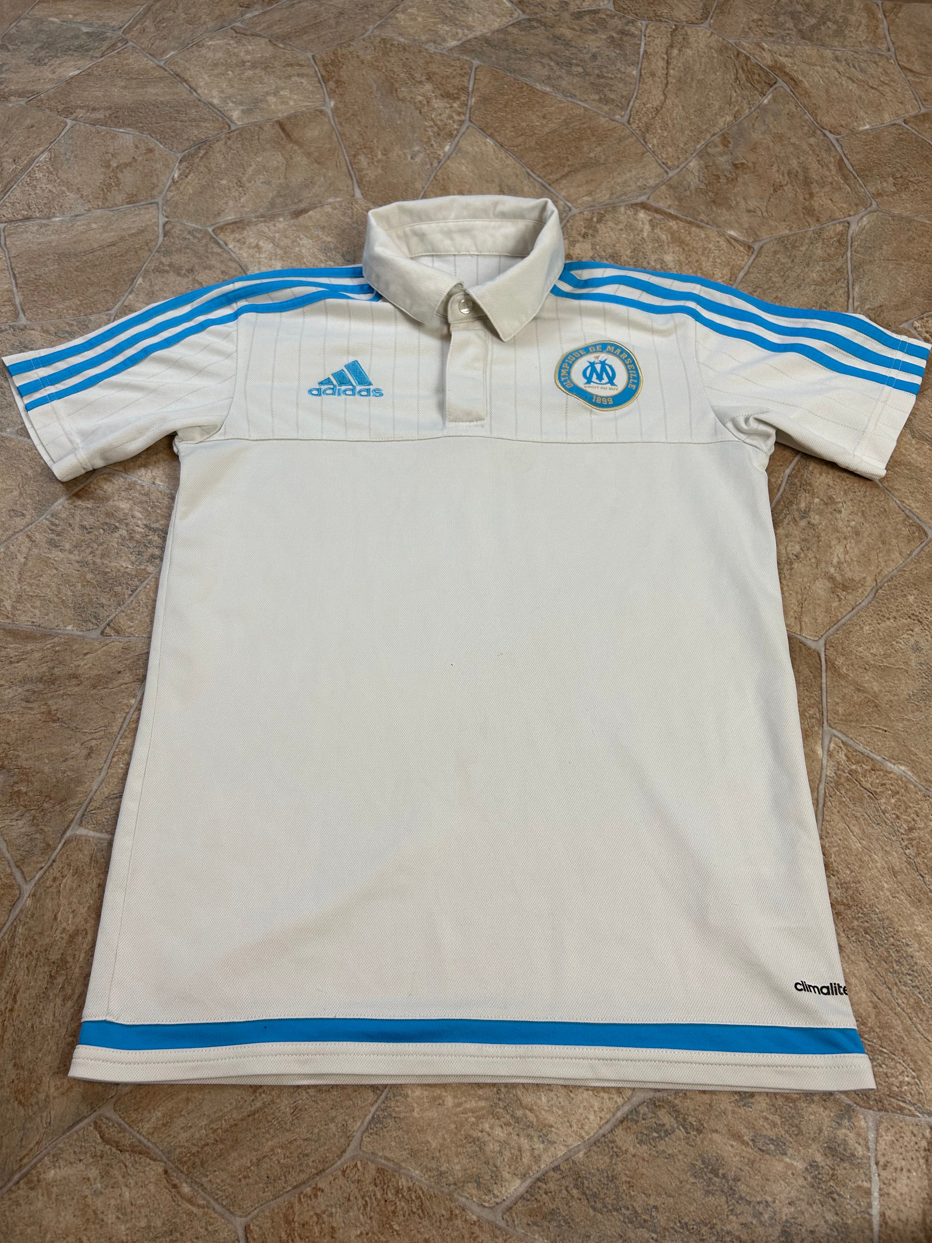 Adidas Vintage Marseille Fußball Trikot/Polo XS