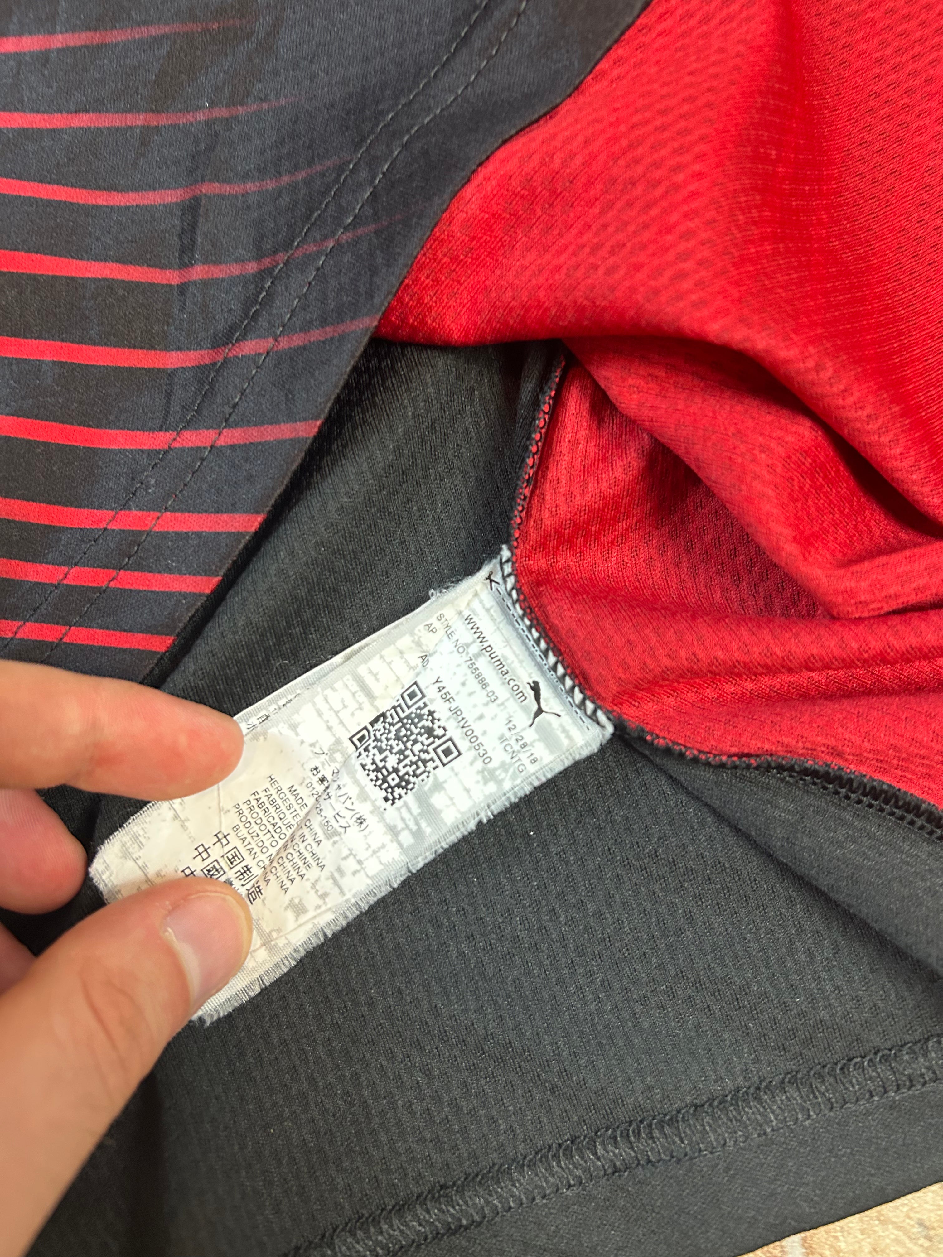 Puma Vintage AC Mailand Fußball Trikot XL